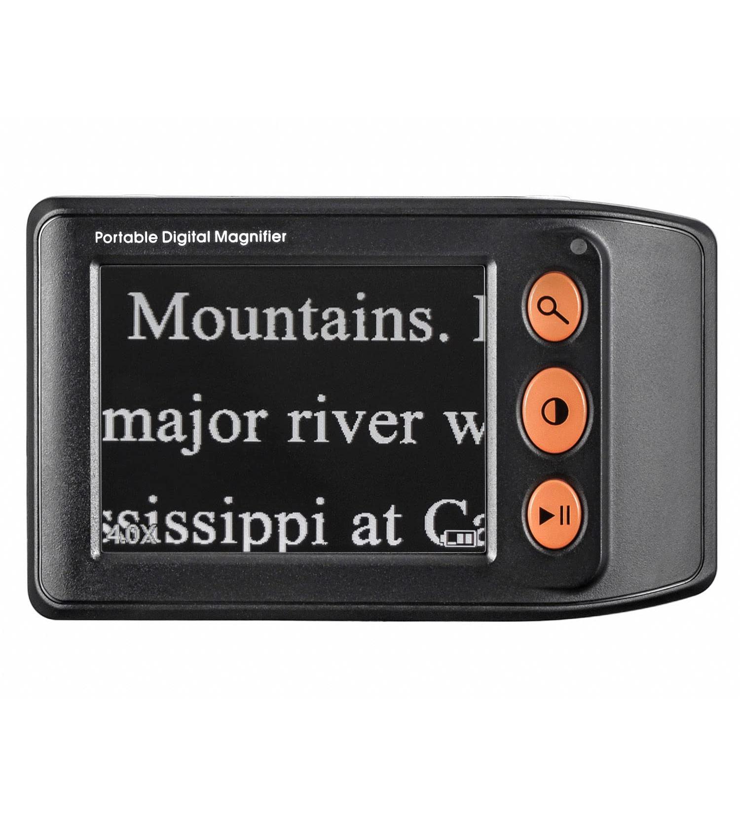 3.5 Portable Digital Magnifier - Low Vision Reading Aid, 2.25X Magnification, Multiple Color Modes - Buy Online on GoSupps.com