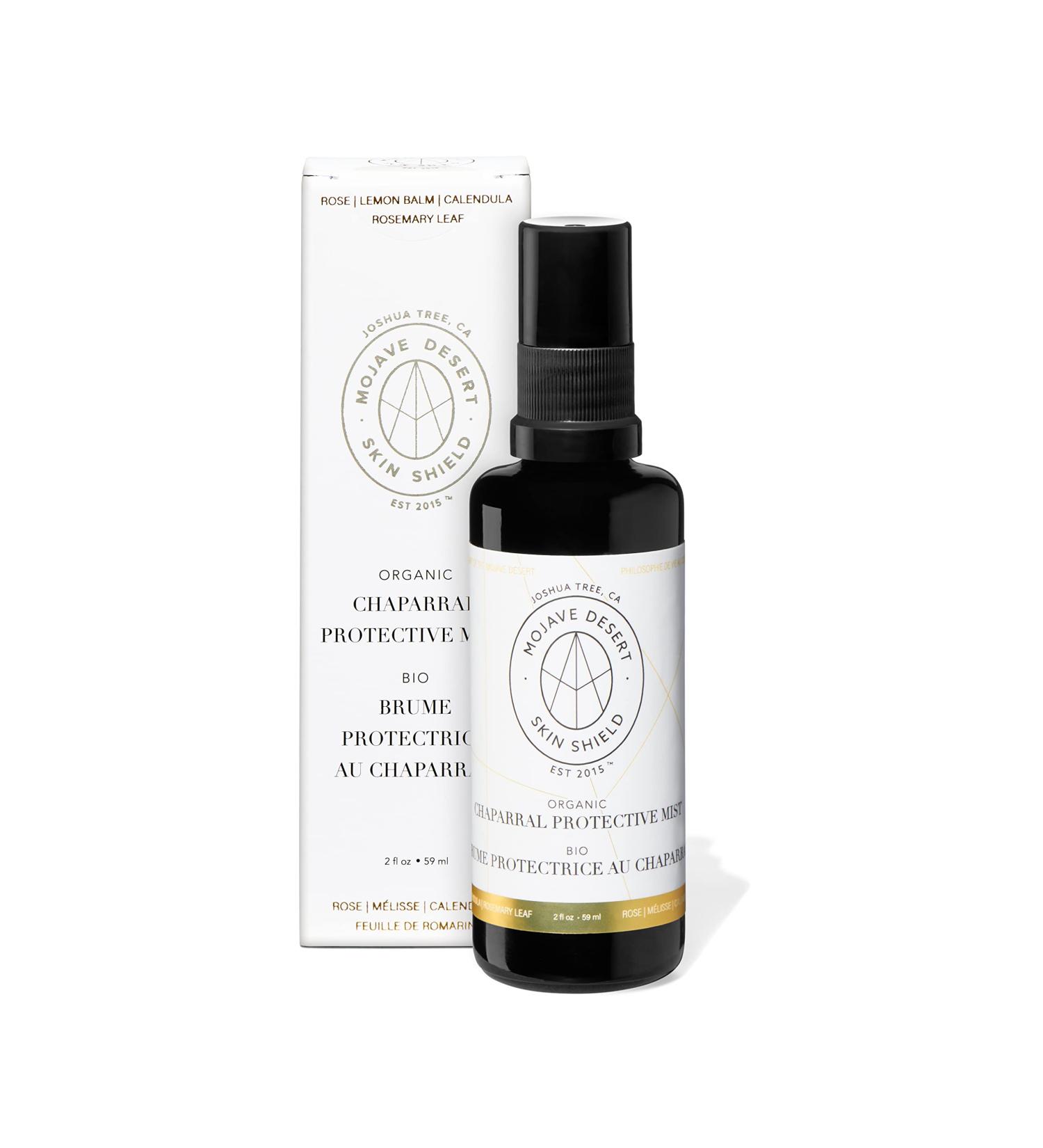 Shop Mojave Desert Skin Shield Organic Chaparral Face Mist - Hydrating Facial Spray for Ultimate Skin Protection - Buy Online on GoSupps.com