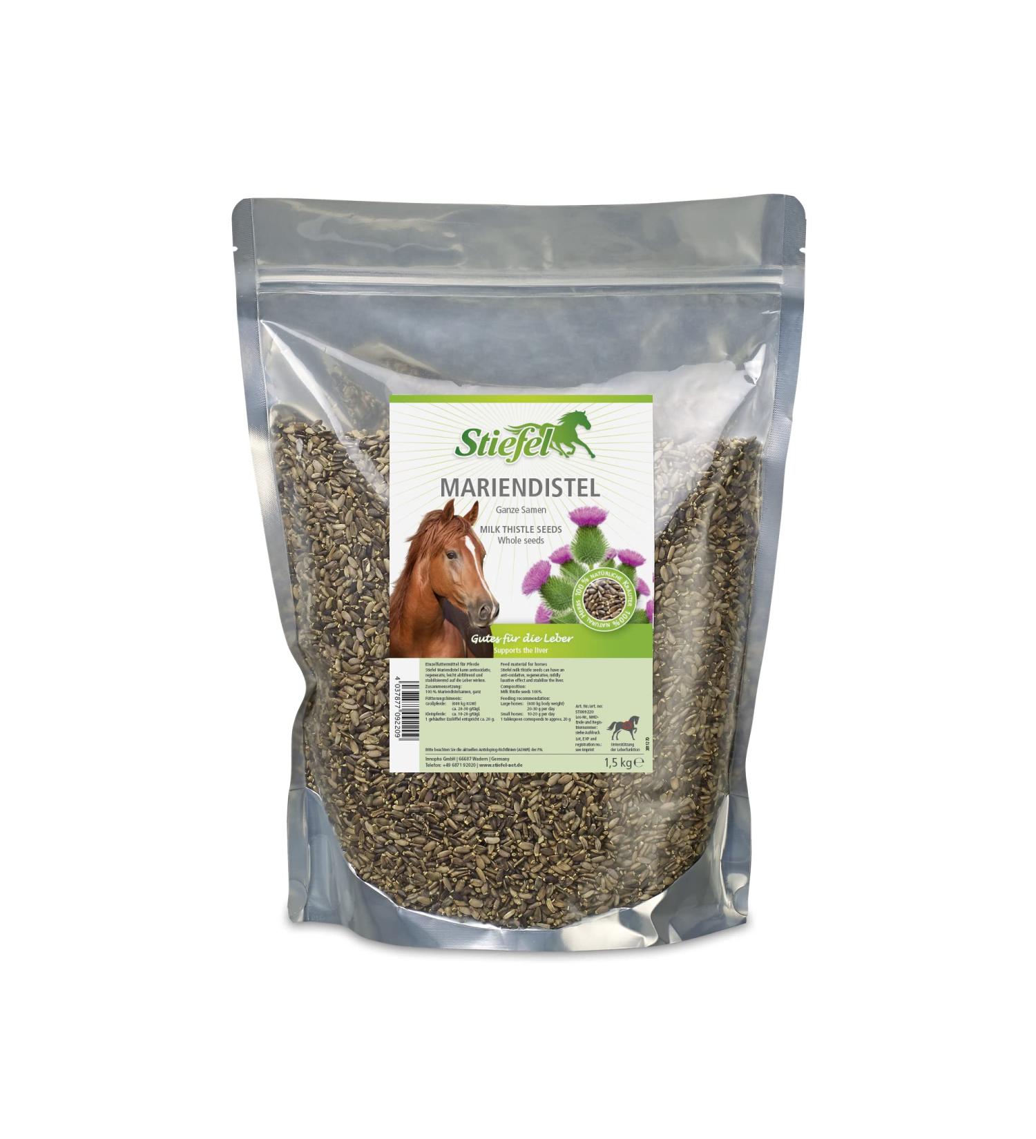 Milk Thistle Bunch - Whole Seeds - 1.5 kg - Buy Online on GoSupps.com