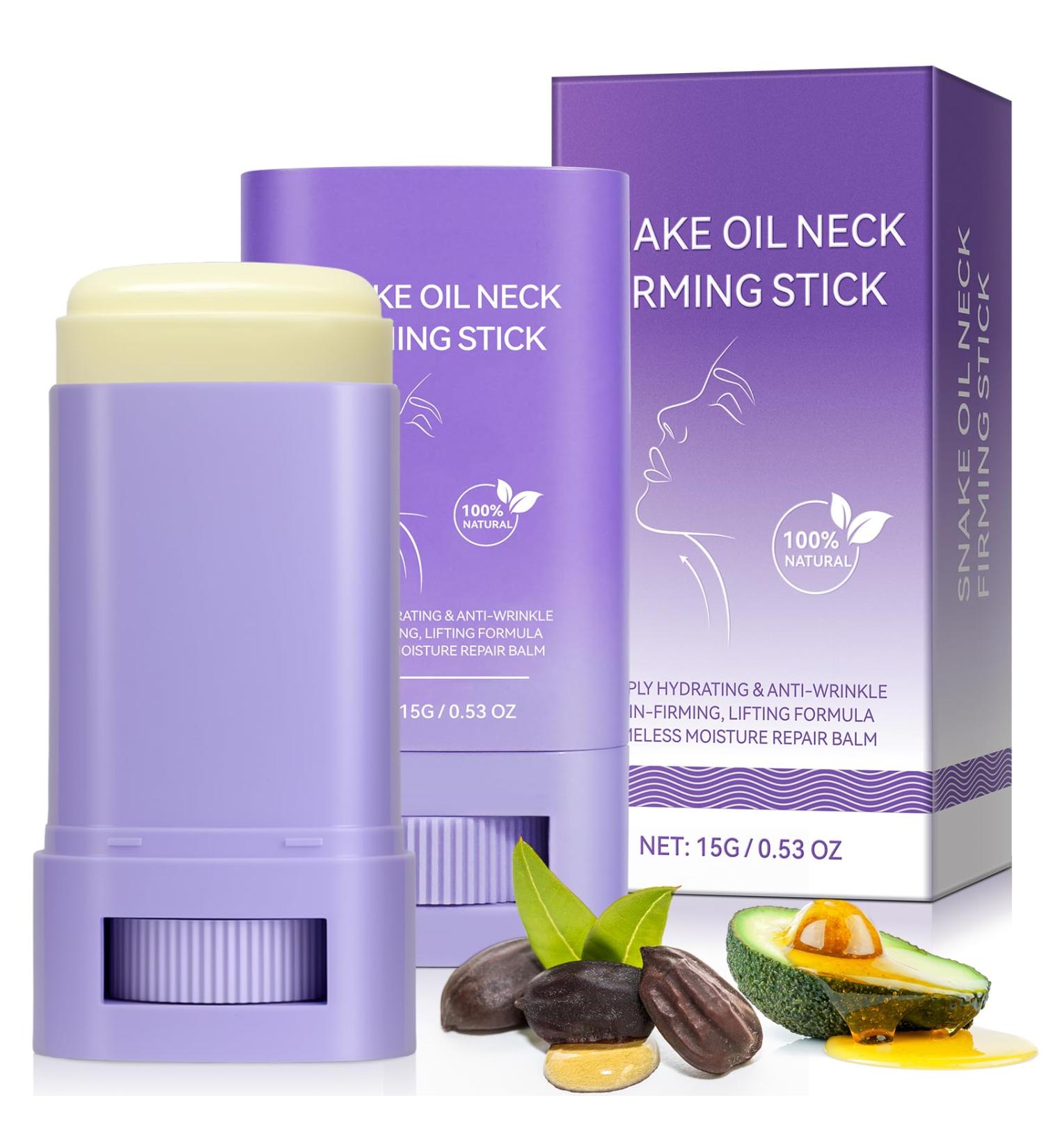 Lifting and Firming Neck Stick Neck Tightening and Lifting Reduced Wrinkles Moisturizing & Nourishing Firming Neck Cream for Women (30G) 0.53 Fl Oz (Pack of 2) - Buy Online on GoSupps.com