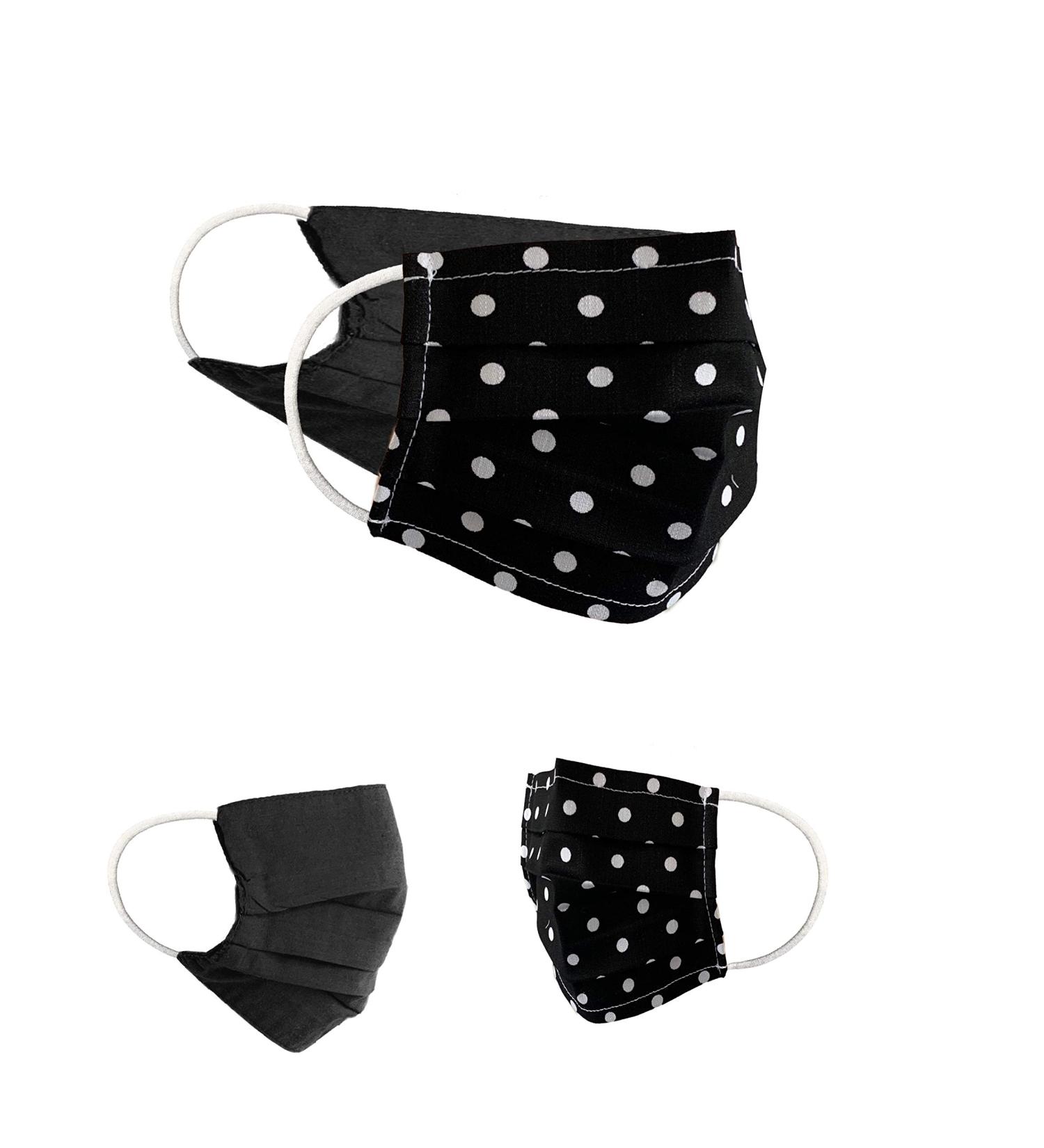 BAF Community Mask Pack for Teens | Adjustable Unisex Washable Face Mask | 14cm Wide | Style 68 T Black - Buy Online on GoSupps.com