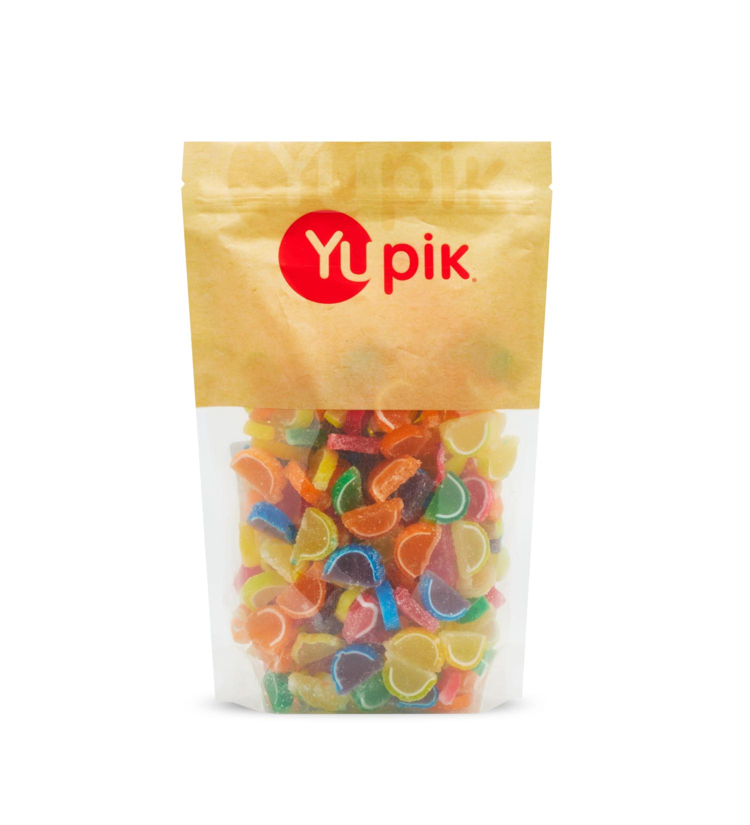 Yupik Mini Jelly Fruit Flavored Slices 1 kg Gluten-Free Colorful Candy Soft & Chewy Fruity Flavors Sugary Coating Delicious Snacks Ideal for Gifting Halloween & Holidays 1 kg (Pack of 1) - Buy Online on GoSupps.com