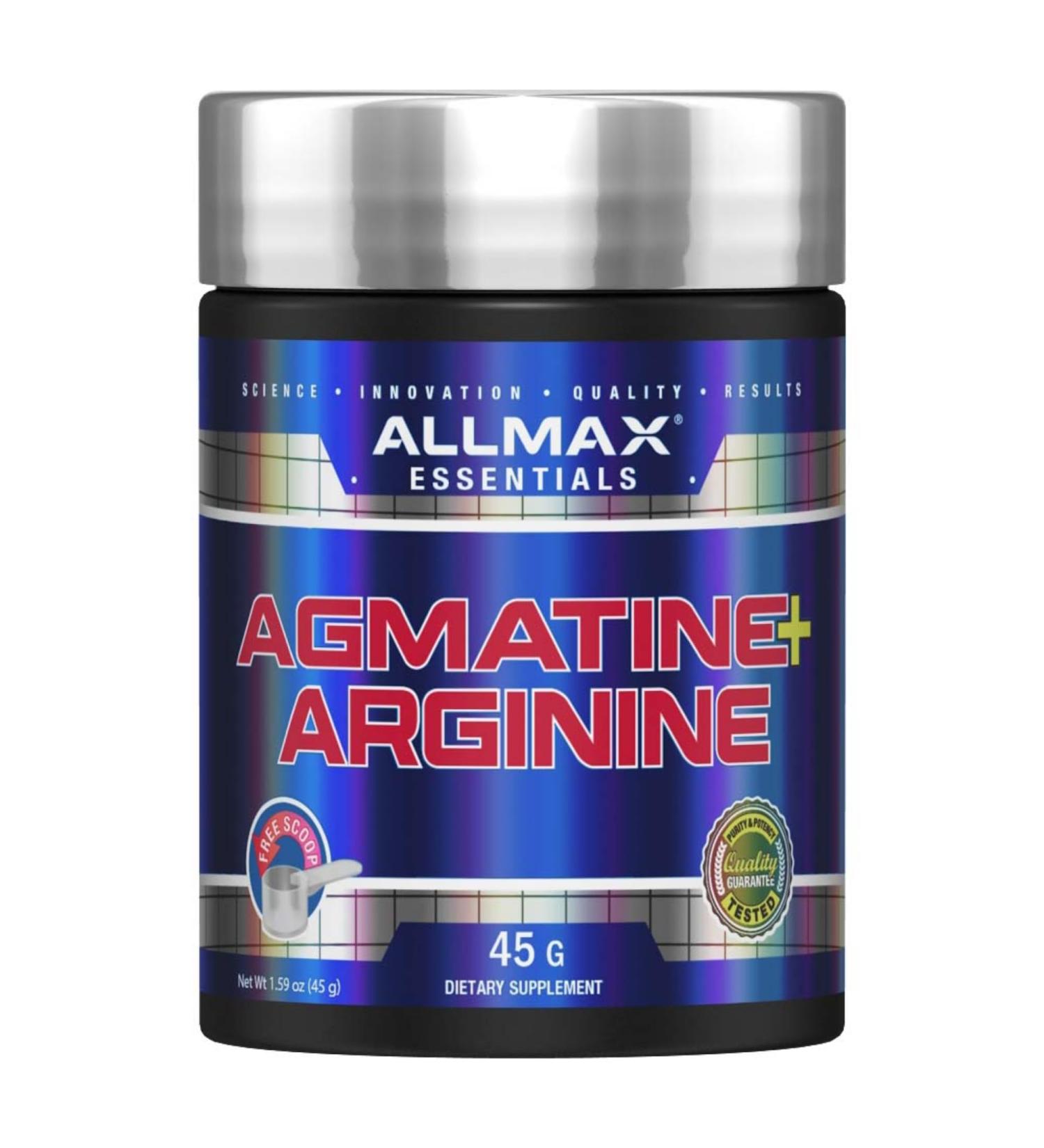 ALLMAX Nutrition Agmatine Sulfate Powder 34g - Premium Pre-Workout Formula for Enhanced Performance & Recovery - Buy Internationally - Buy Online on GoSupps.com