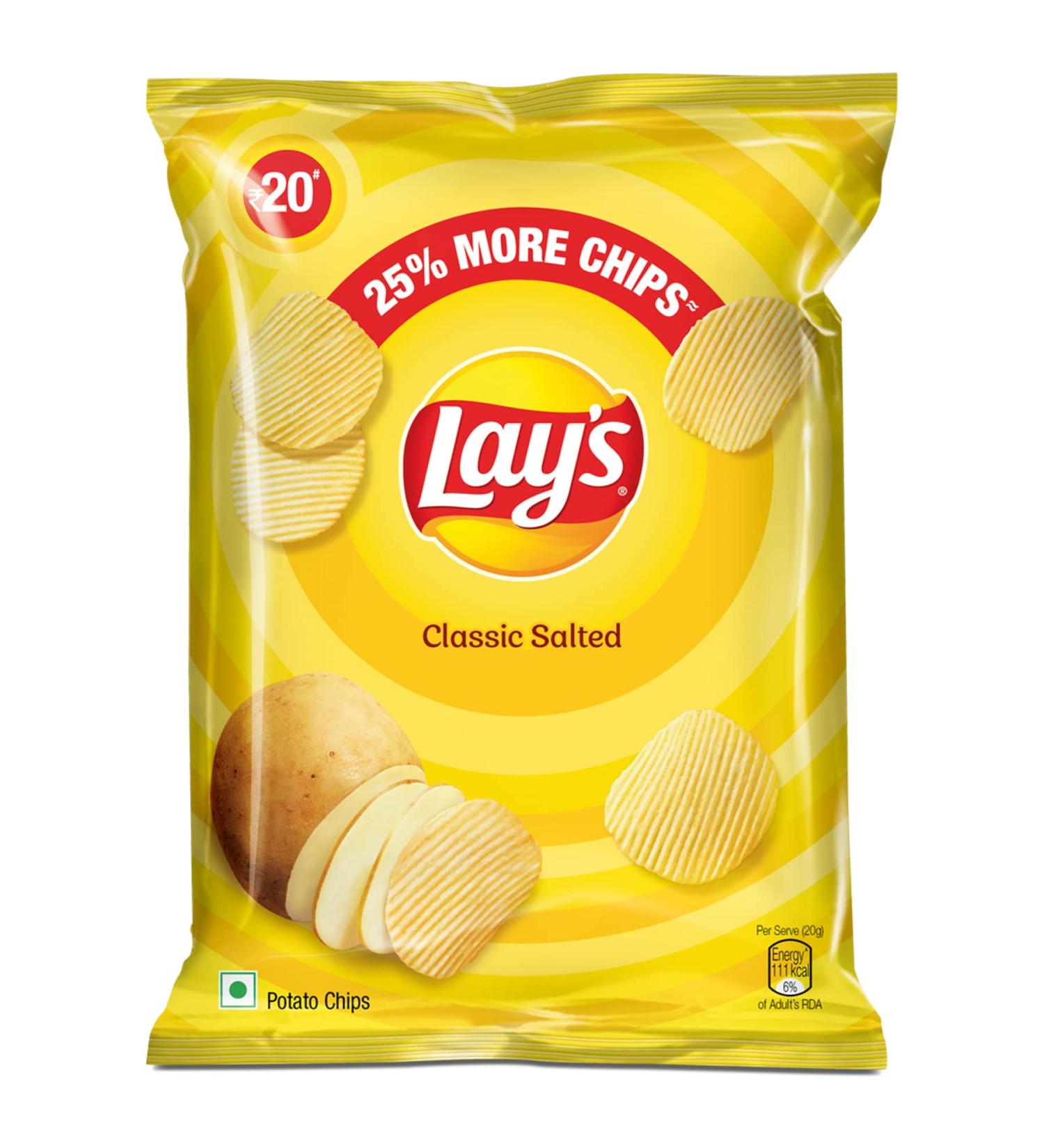 Lays Classic Salted Crisps 52g - Buy Online on GoSupps.com