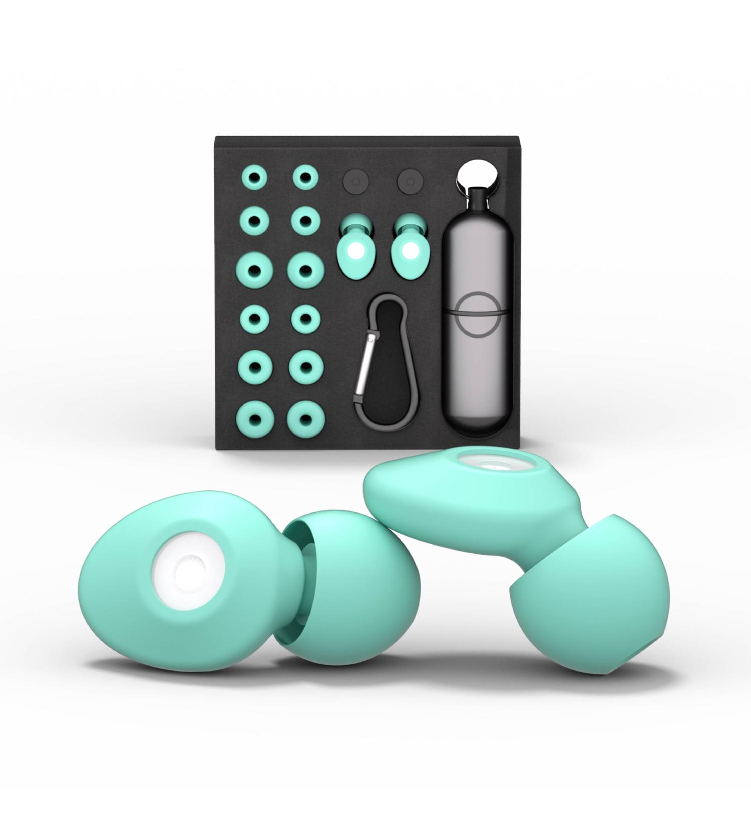 High Fidelity Ear Plugs for Sleeping & Concerts | Reusable Noise Reduction Earplugs | 30dB | Comfortable Foam/Silicone | International Shipping - Buy Online on GoSupps.com