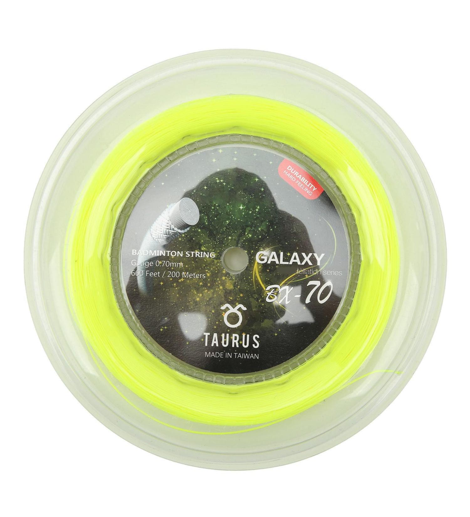 Vgeby Badminton Racket Cord - Highly Elastic Nylon 0.7mm - 200m Roll in 7 Colors - Perfect for Adults & Adolescents - Buy Online on GoSupps.com