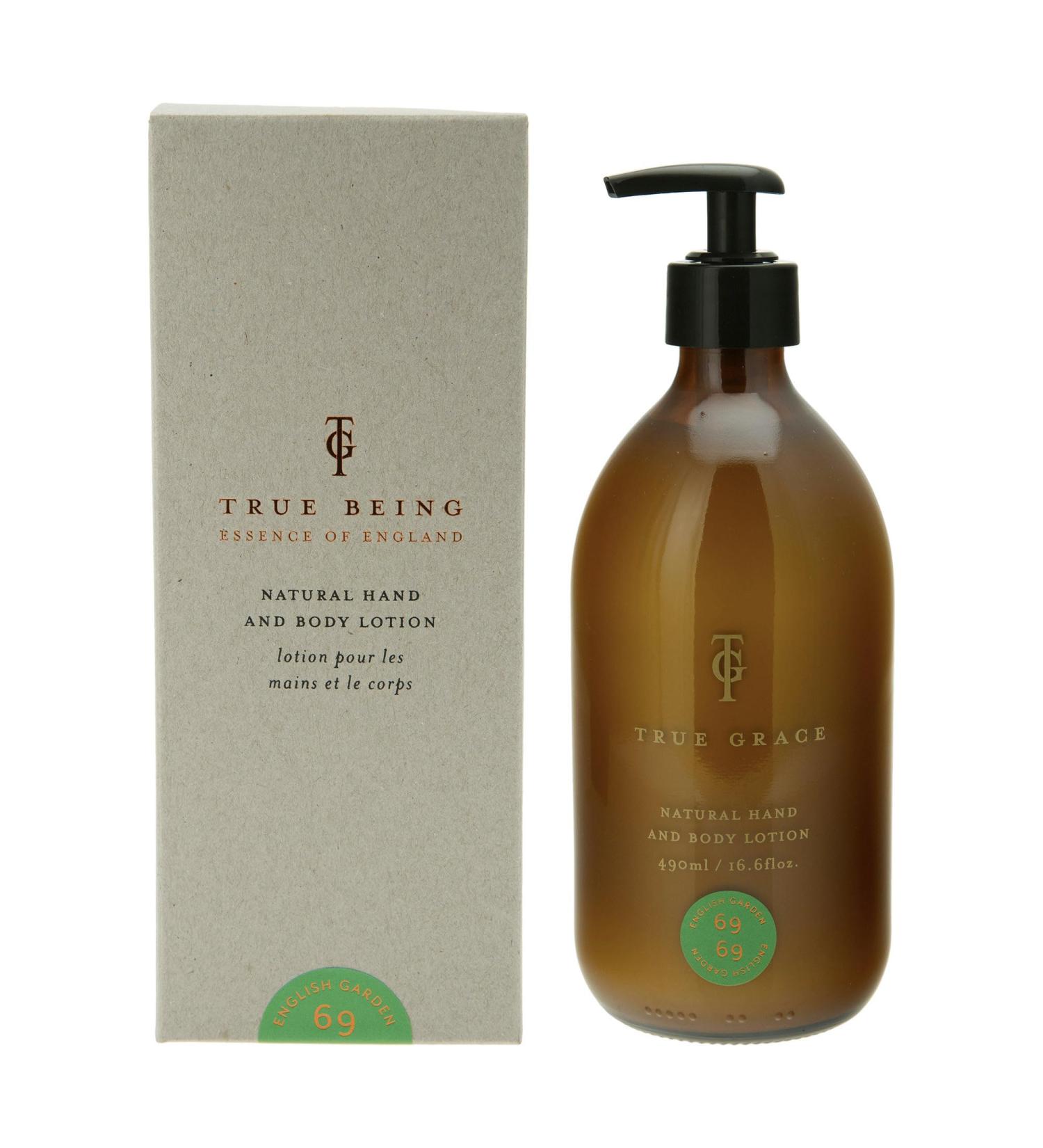 True Grace - Burlington Cedar and Rose - Natural Hand and Body Lotion, 490ml