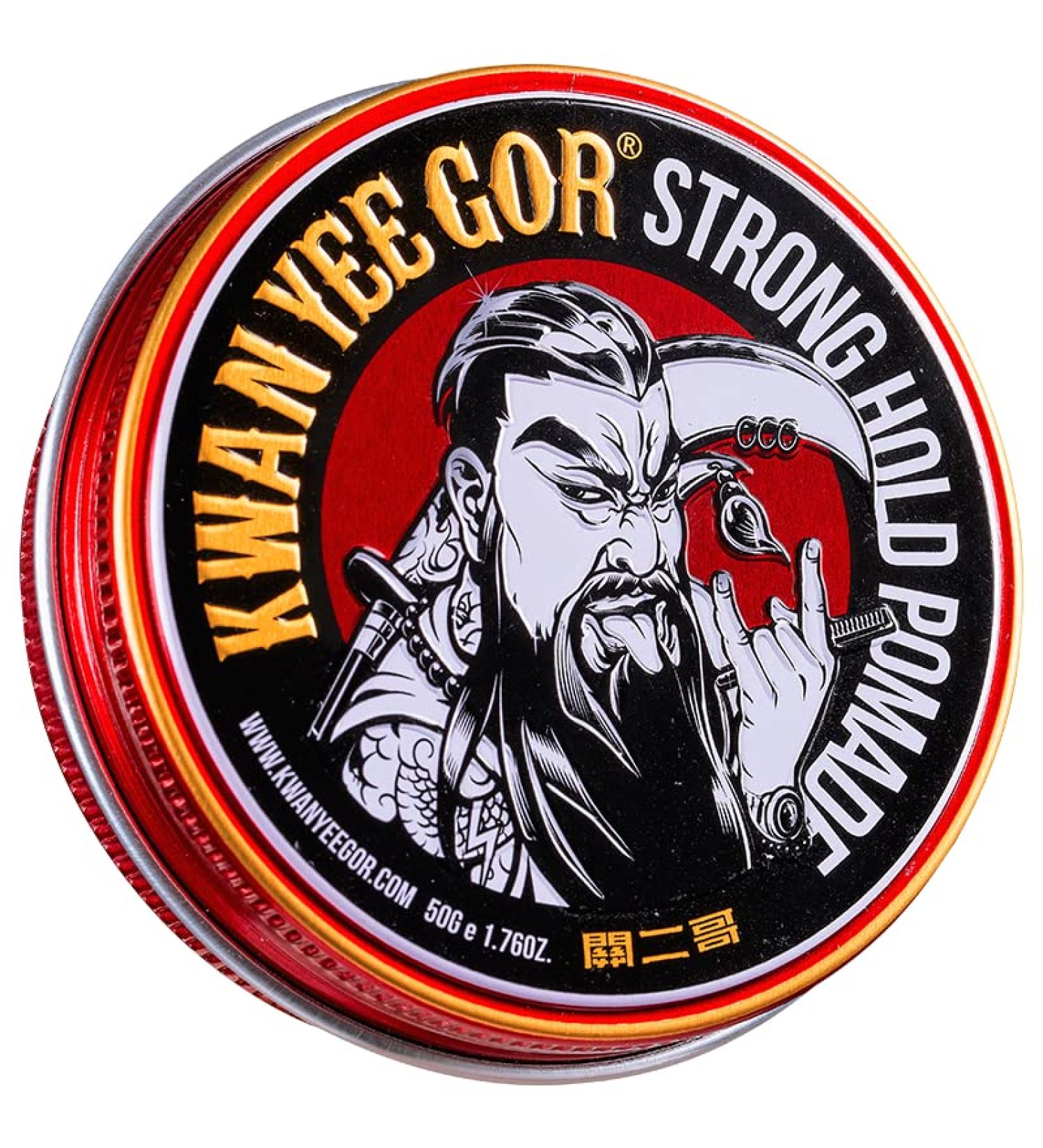 Strong Hold High Shine Hair Pomade for Men - 1.76oz | Best Styling Pomade for All Hair Types - International Shipping Available - Buy Online on GoSupps.com