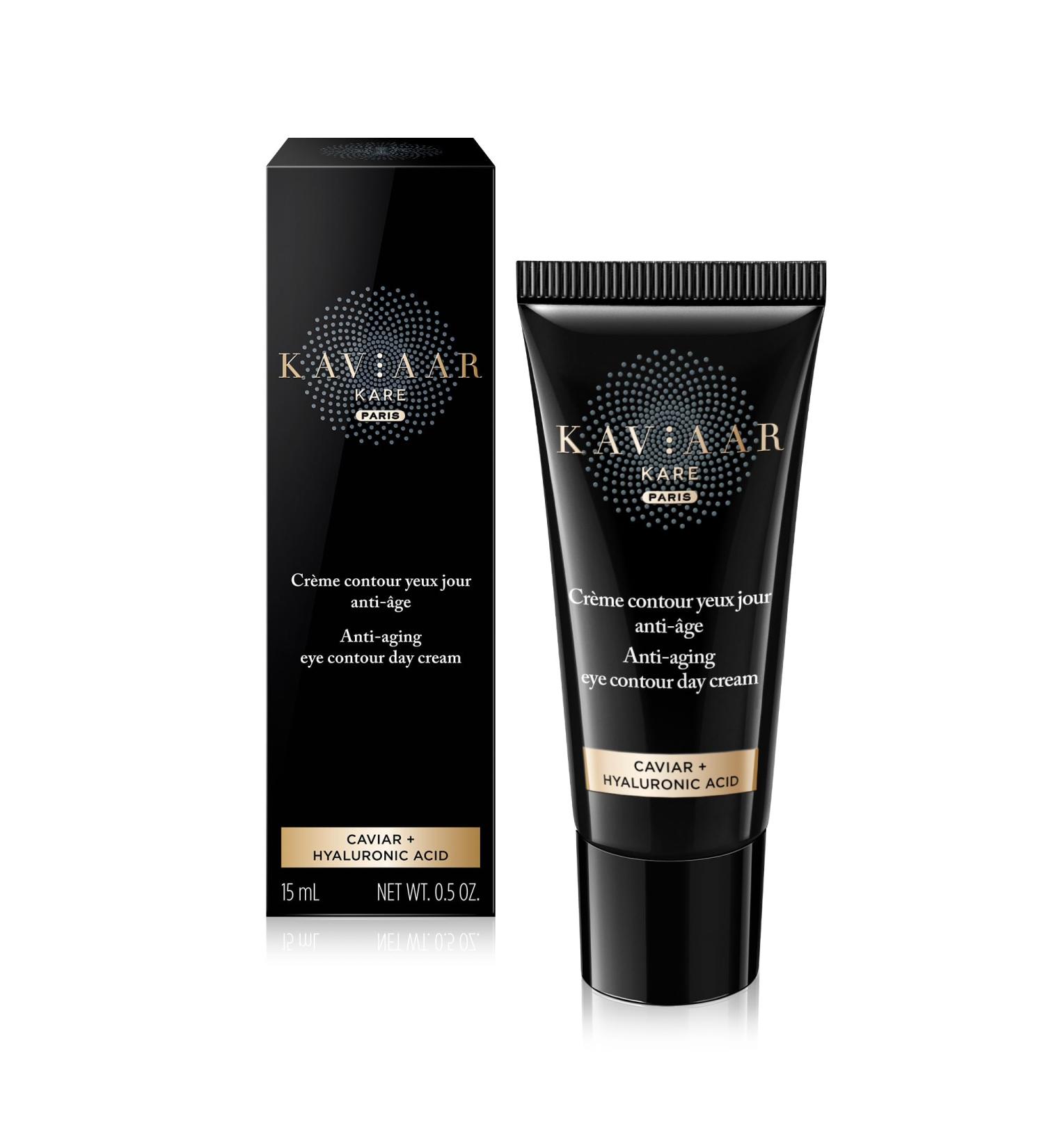 KAVIAAR KARE - Anti-aging day eye cream - Caviar + Hyaluronic Acid - 15 ml - Buy Online on GoSupps.com