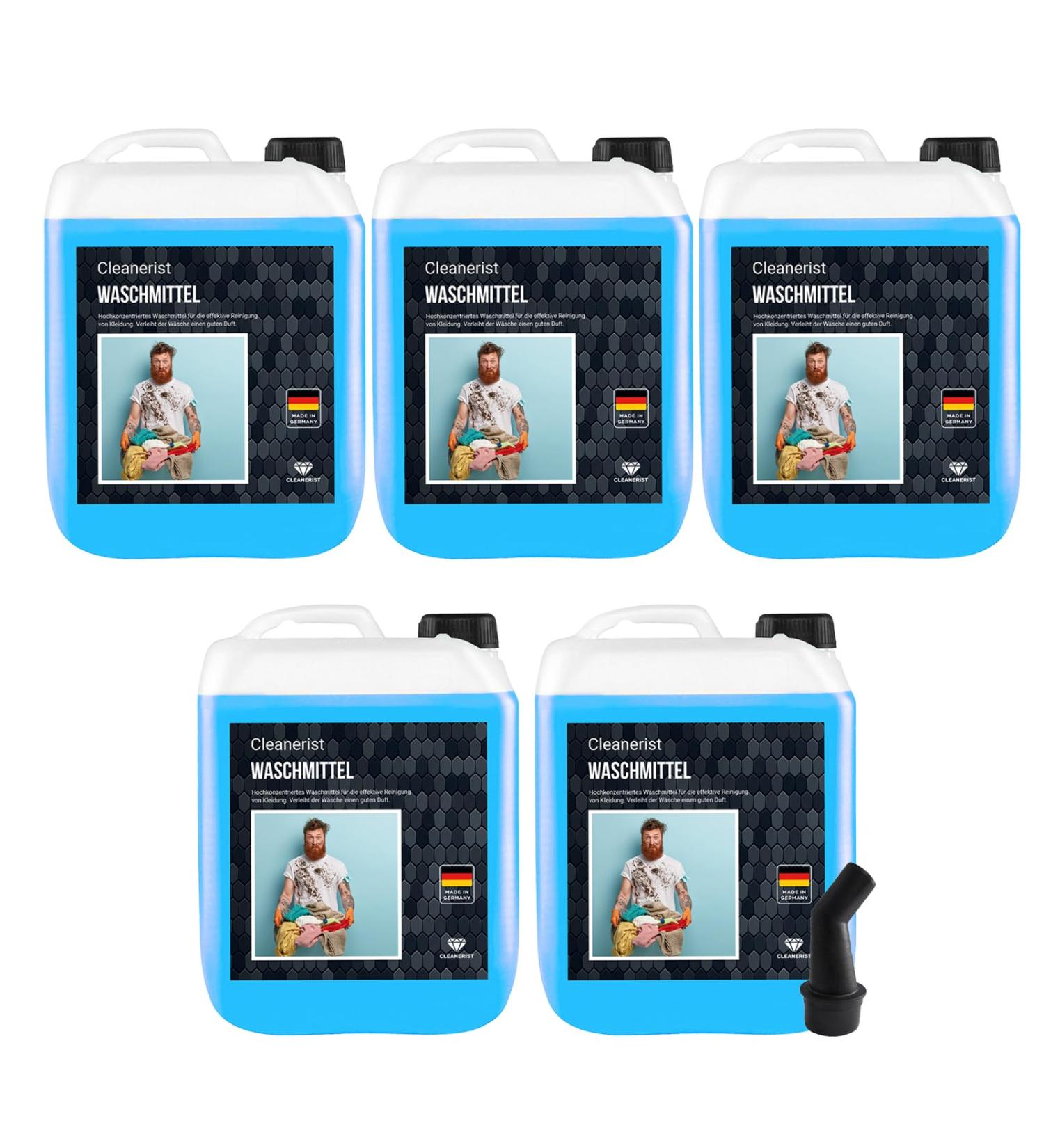 Premium Cleanerist Liquid Detergent - Summer Breeze Limited Edition | 5x5L Large Pack | Up to 550 Washes - Buy Now! - Buy Online on GoSupps.com