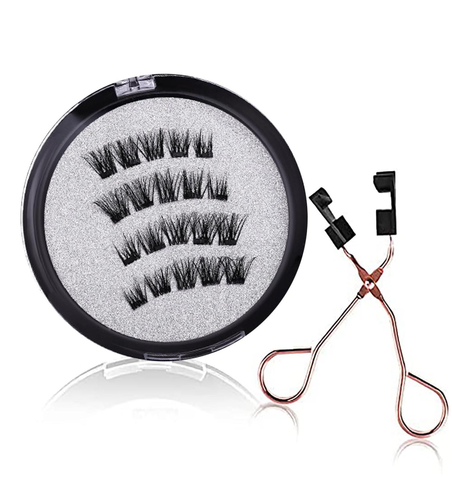 Magnetic Eyelashes Clips Set with Eyelashes Clips + Magnetic Design Easy to Wear/not Easy Fall Off 3 Seconds Wear for Party Wedding Photography Daily Life HPD07-4 - Buy Online on GoSupps.com