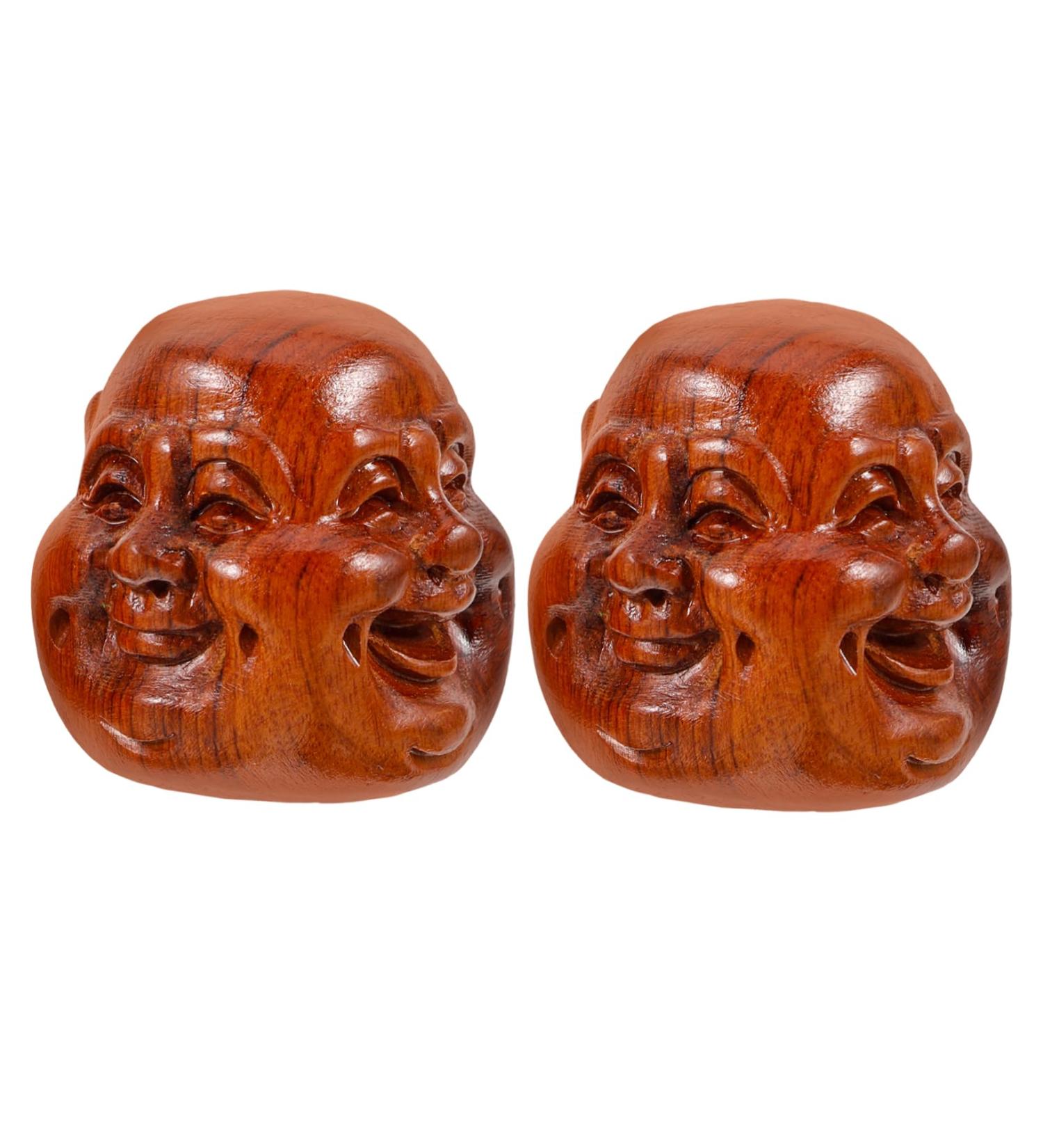 GENIST Solid Wood Handball & Palm Massage Ball - 2 Pack | Hand Massager & Wood Rolling Ball for Stress Relief - Buy Online on GoSupps.com