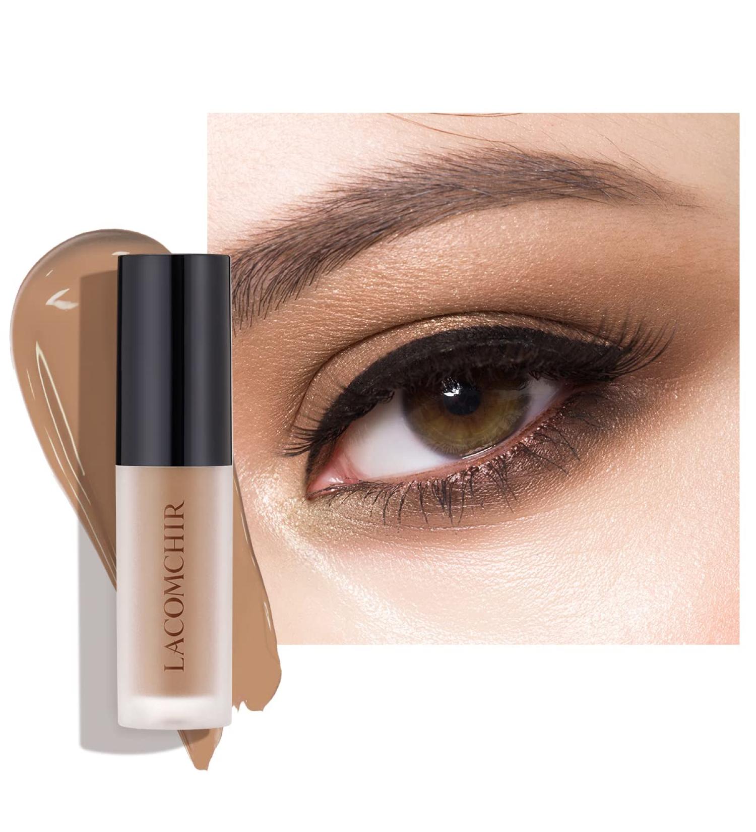 LACOMCHIR Liquid Matte Eyeshadow - Creamy High Pigmented, Water-resistent, Long Lasting Vegan Eye Makeup - 1.8ml (06) - Buy Online on GoSupps.com