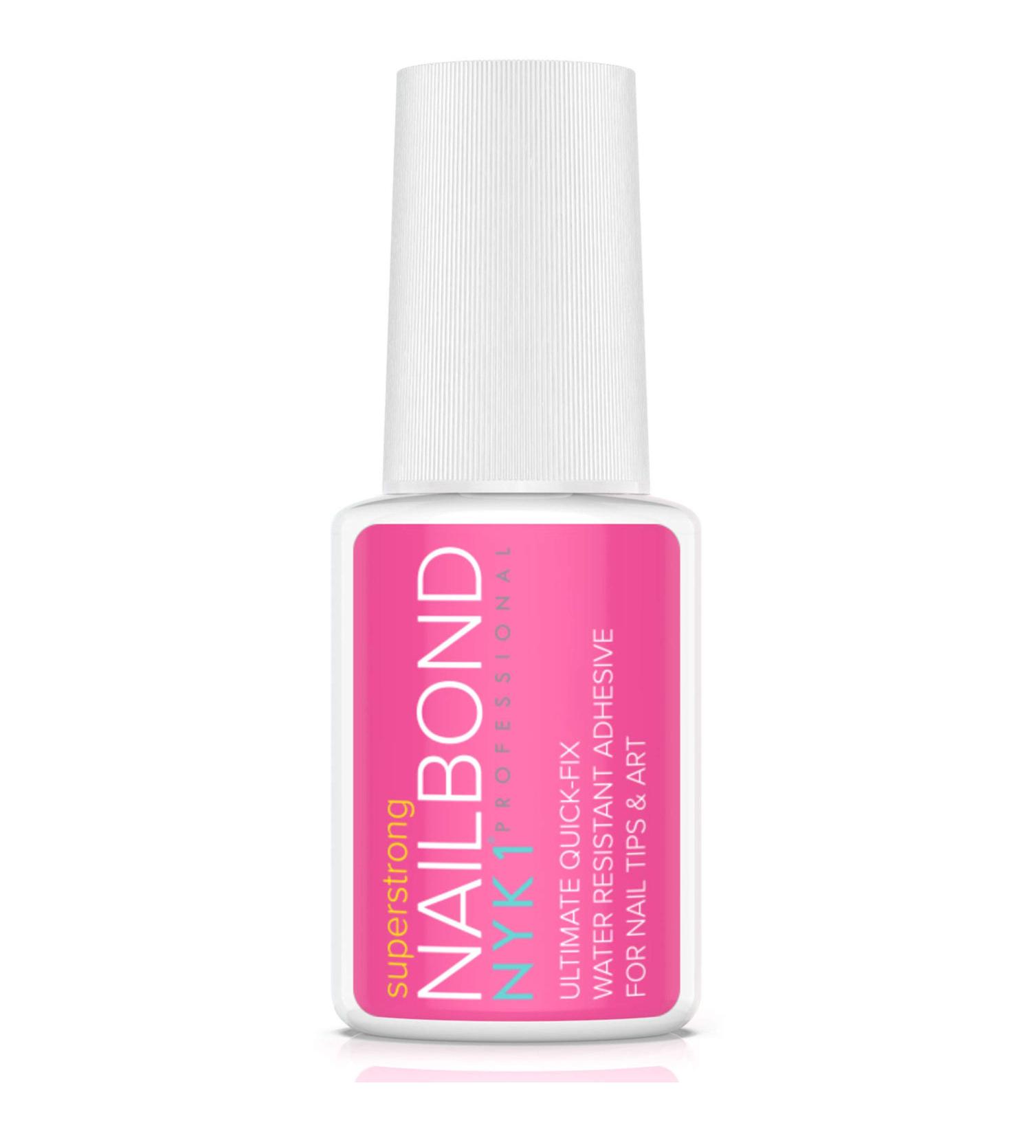 NYK1 Super Strong Nail Glue for Acrylic Nails & Press On Nails (8ml) - Long Lasting & Easy Application - Buy Online on GoSupps.com
