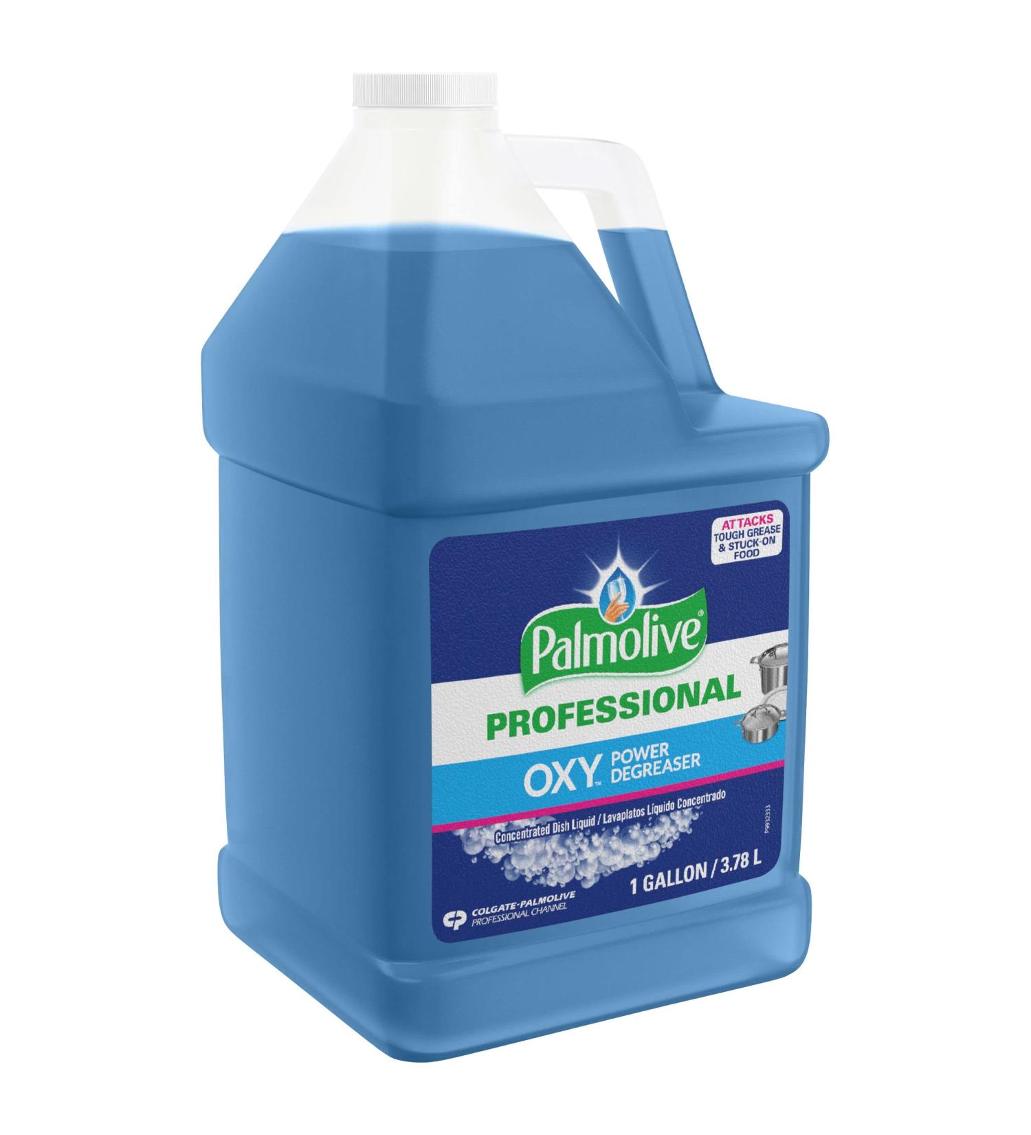 Palmolive 40043 OXY Power Degreaser for Pots and Pans, 1 gallon Bottle 1 Gallon, Pack of 1 Power Degreaser
