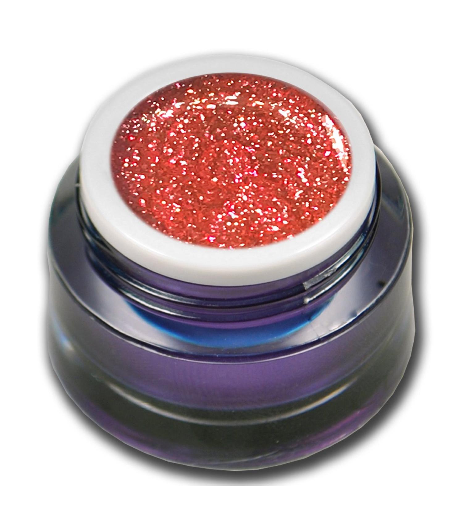 5ml Chrome Glitter Sparkle Color Gel Sunrise Pink Premium Colorgel RM Beautynails