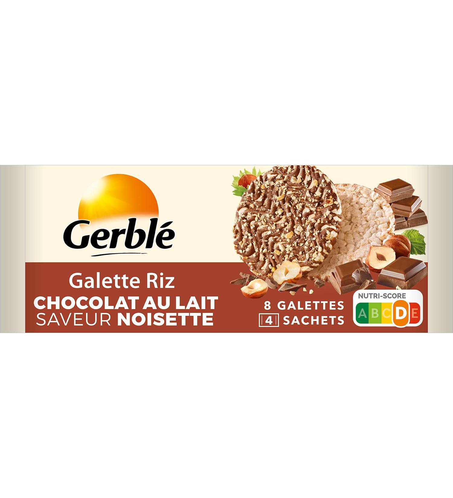 Gerbl Gerbl Milk Chocolate Rice Pancake Hazelnut Flavor 4 Individual Sachets 8 Patties 142 g 210594 - Buy Online on GoSupps.com