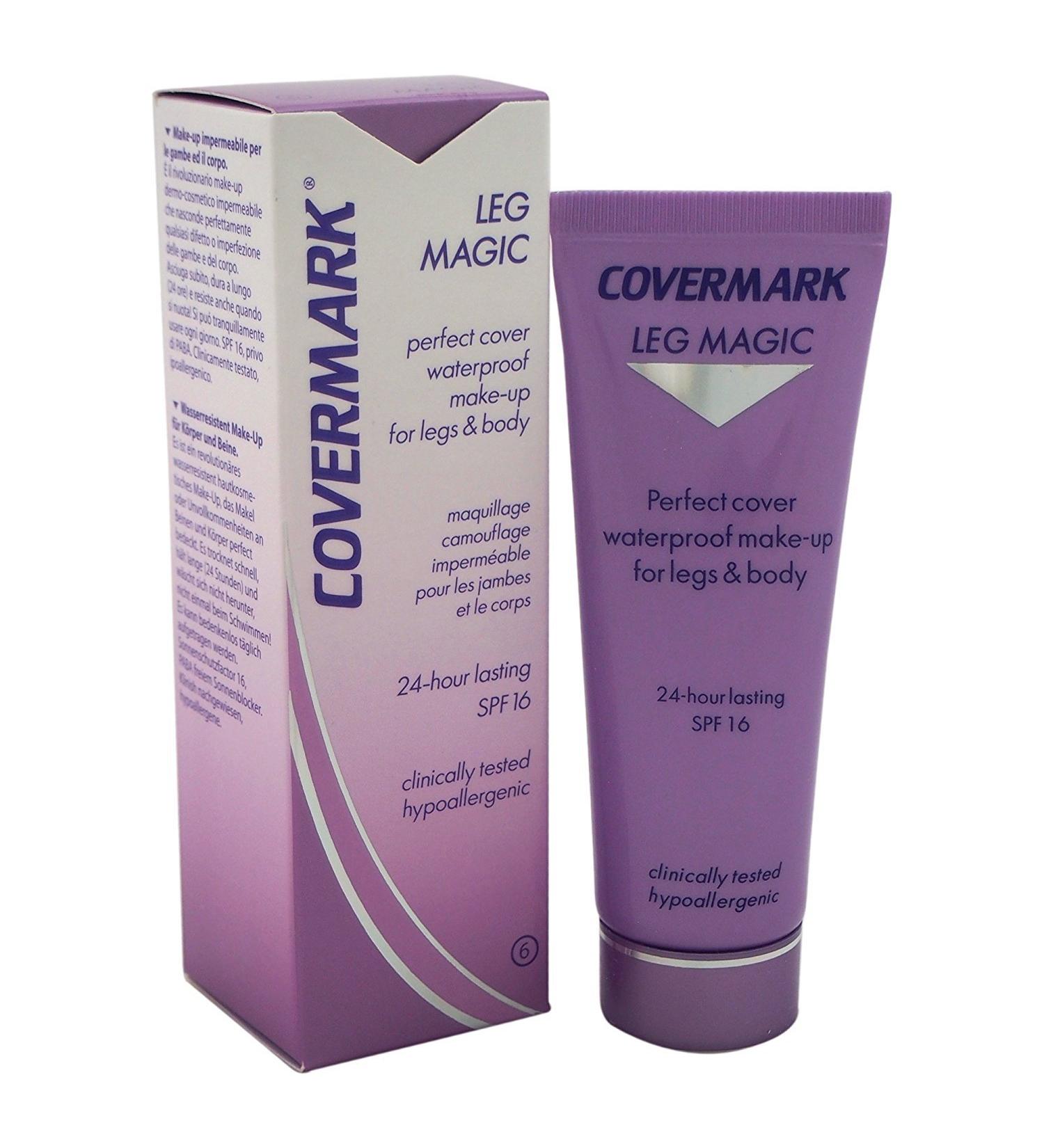Covermark Women's Leg Magic 6 SPF 16 Waterproof Leg and Body Fluid Make-Up 1.69 Ounce