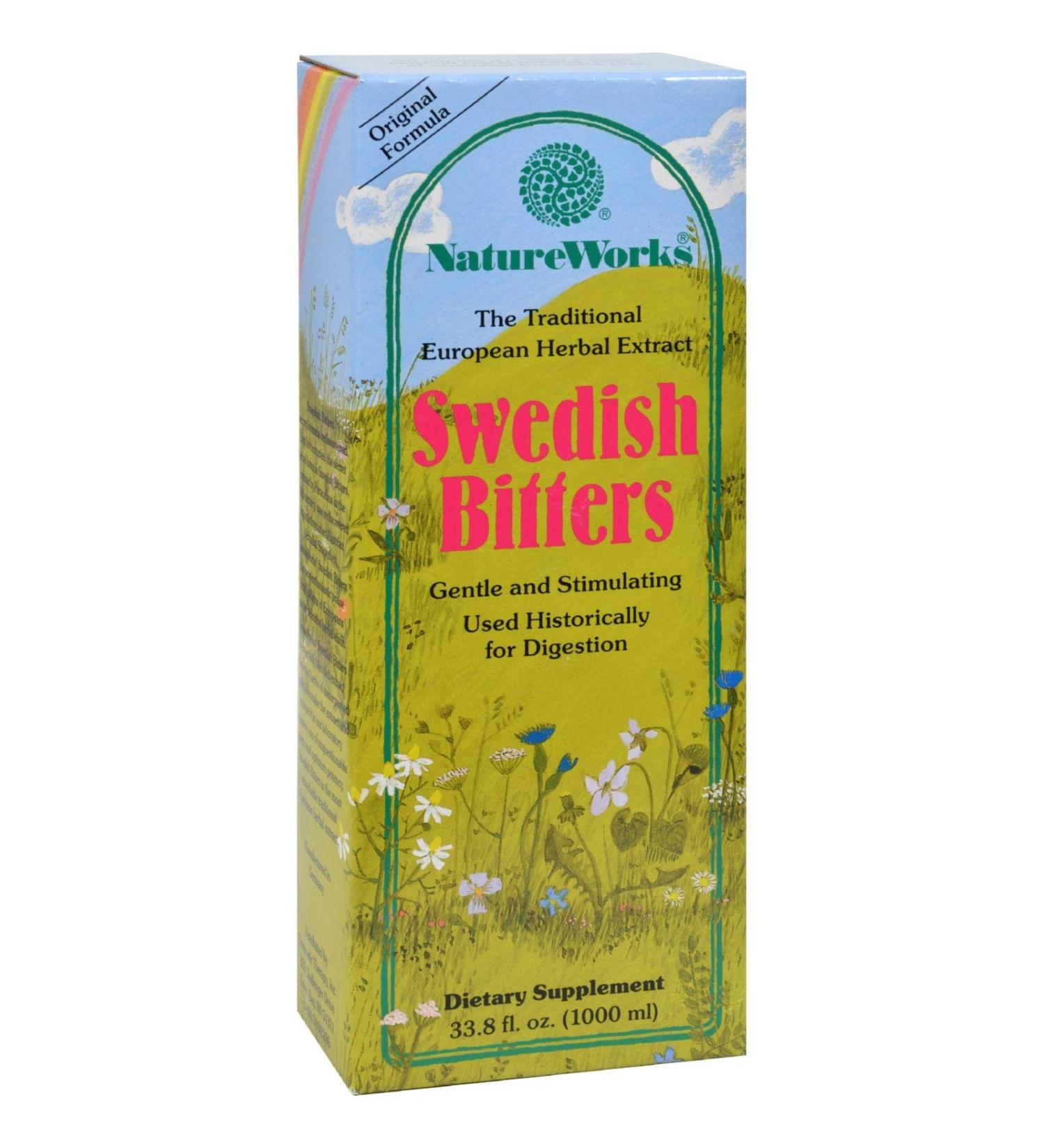 Natures Way Natureworks Swedish Bitters 33.8 Fl Oz (Pack of 1)