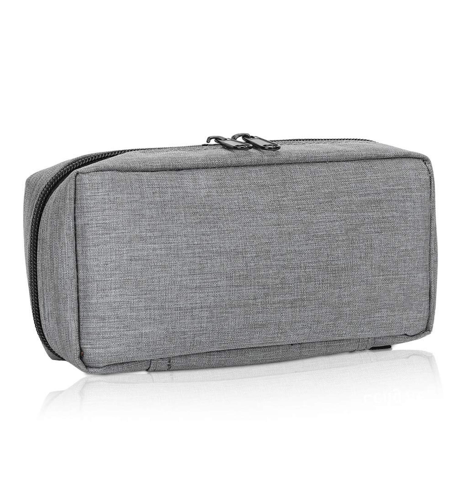Portable Insulin Cooler Bag - Grey | Medical Insulation Cooling Pouch Case - Buy Online on GoSupps.com