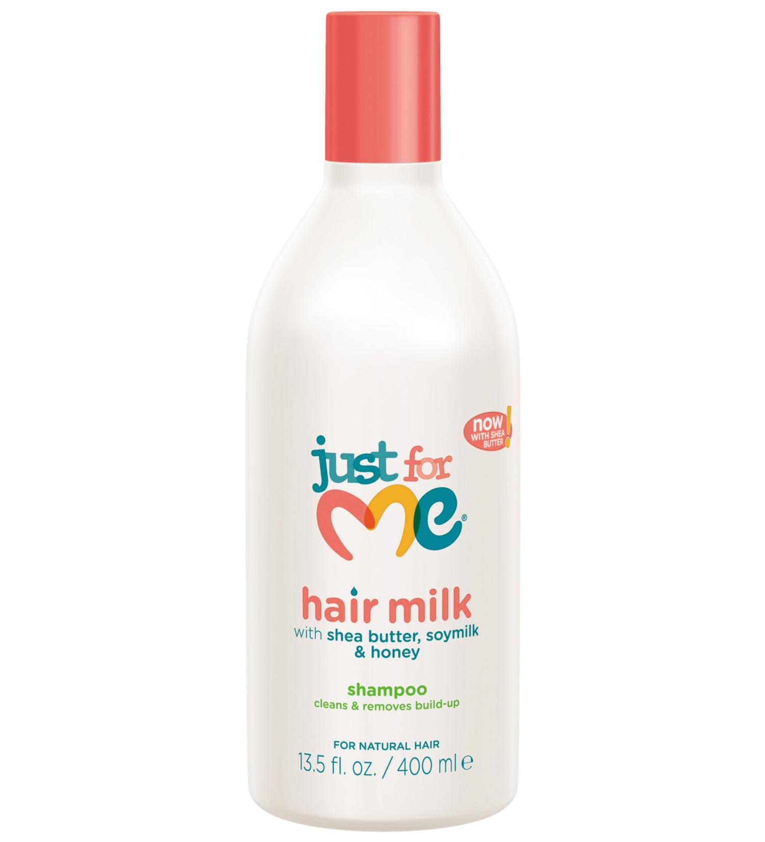 Just For Me Hair Milk Shampoo - Enriched with Soy Milk and Honey - 399 ml - Buy Online on GoSupps.com