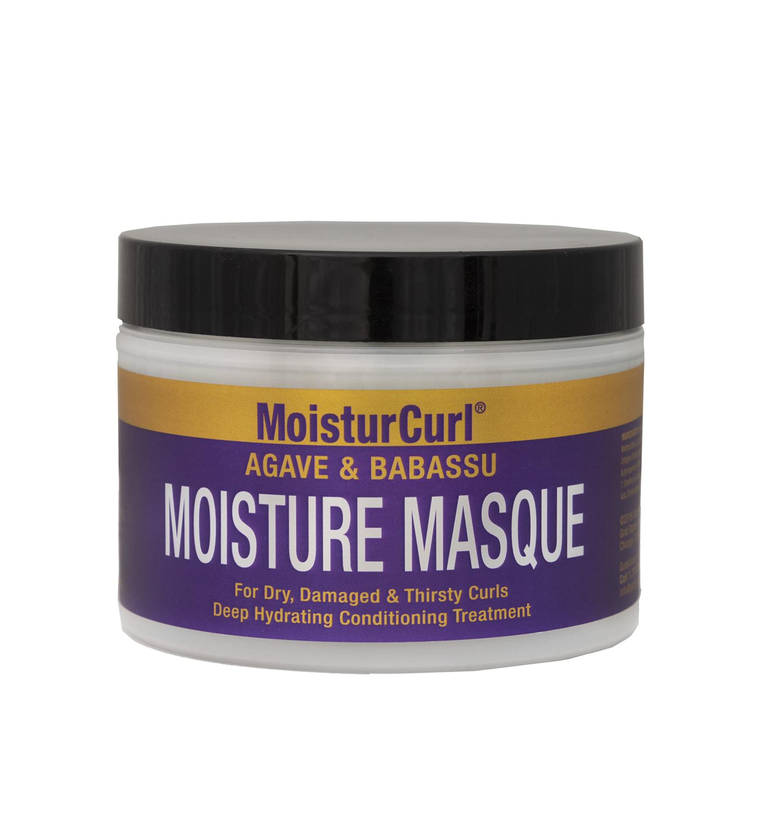 Gold Banner Beauty Products Moisturcurl Moisture Masque - Deep Conditioning Mask with Agave & Babassu Butters for Strength, Repair, and Protection - 8oz - Buy Online on GoSupps.com