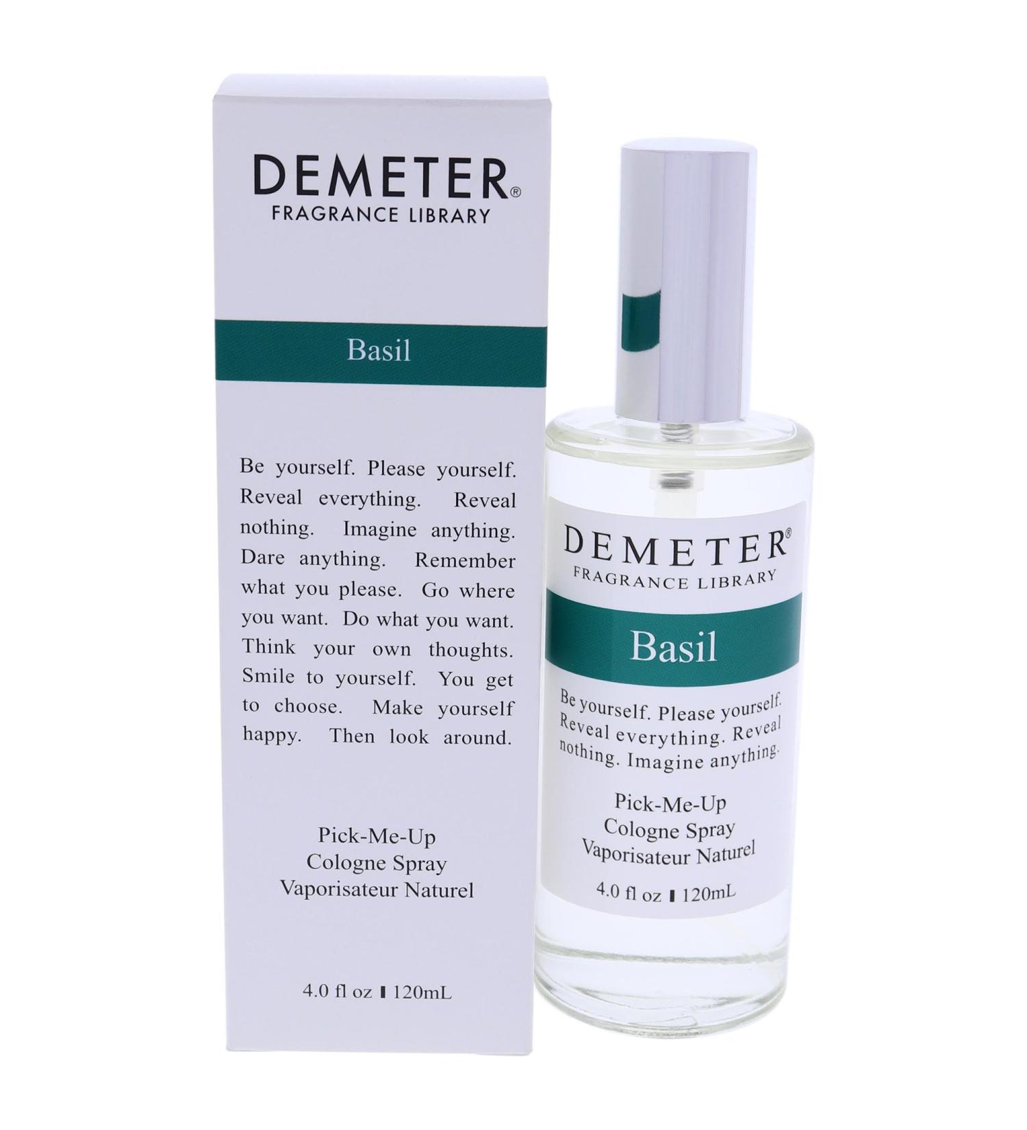 Demeter Cologne Spray for Women Basil 4 Ounce Basil 4 Fl Oz (Pack of 1) - Buy Online on GoSupps.com
