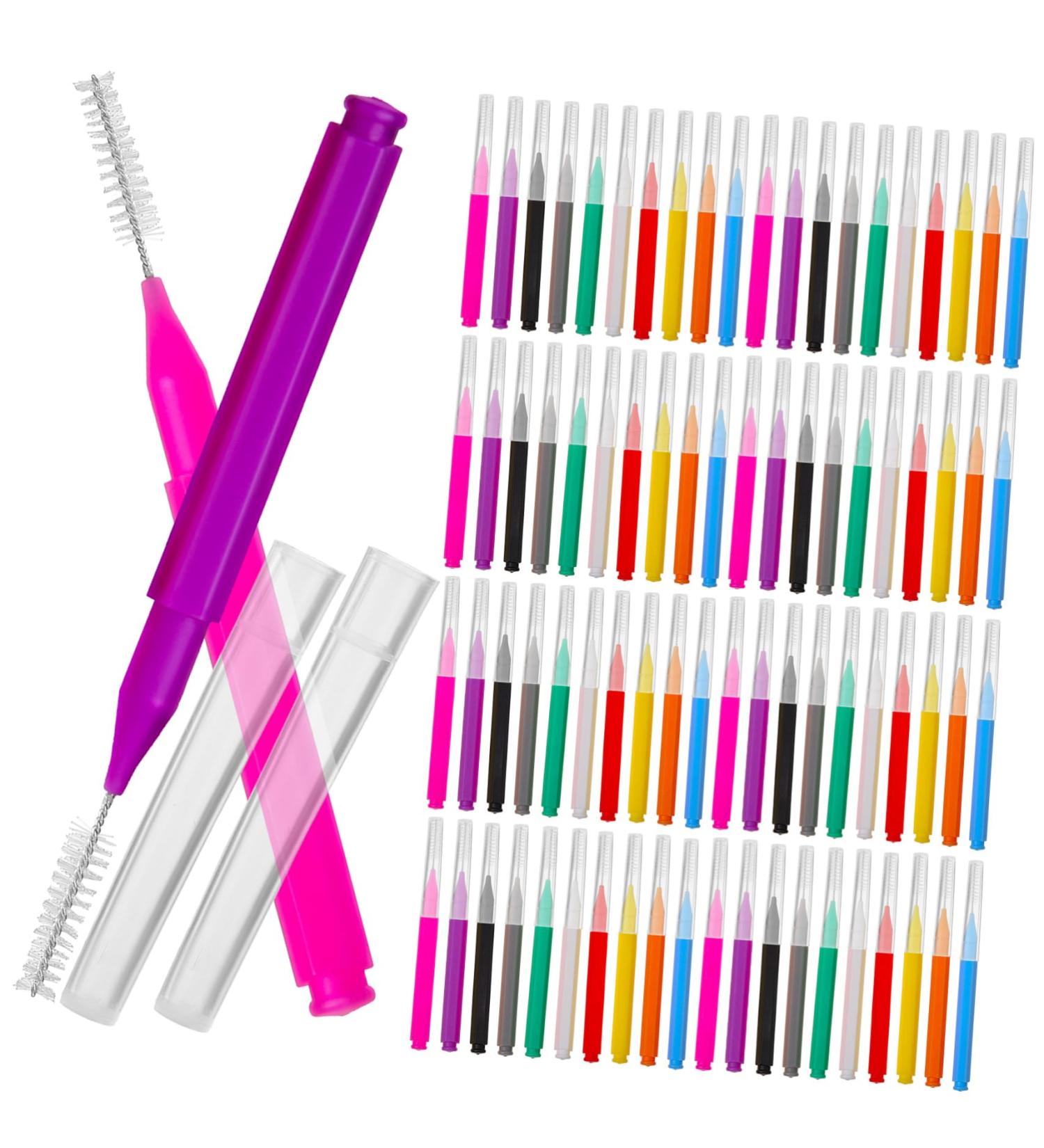 Beaupretty 100-Piece Eyebrow Laminating & Interdental Brush Set | Perfect for Braces Care & Oral Hygiene - Buy Online on GoSupps.com