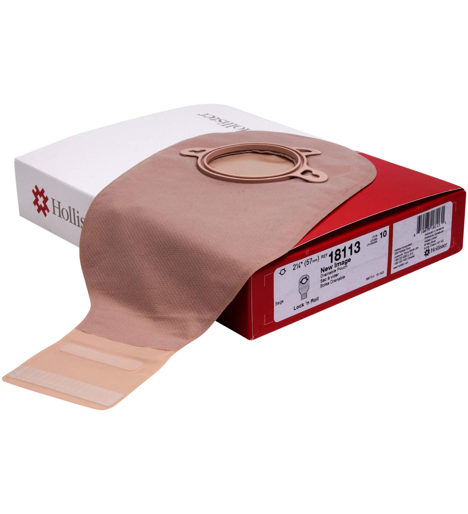 5018183BX - New Image 2-Piece Drainable Pouch 2-1/4 with Filter Lock N Roll Beige