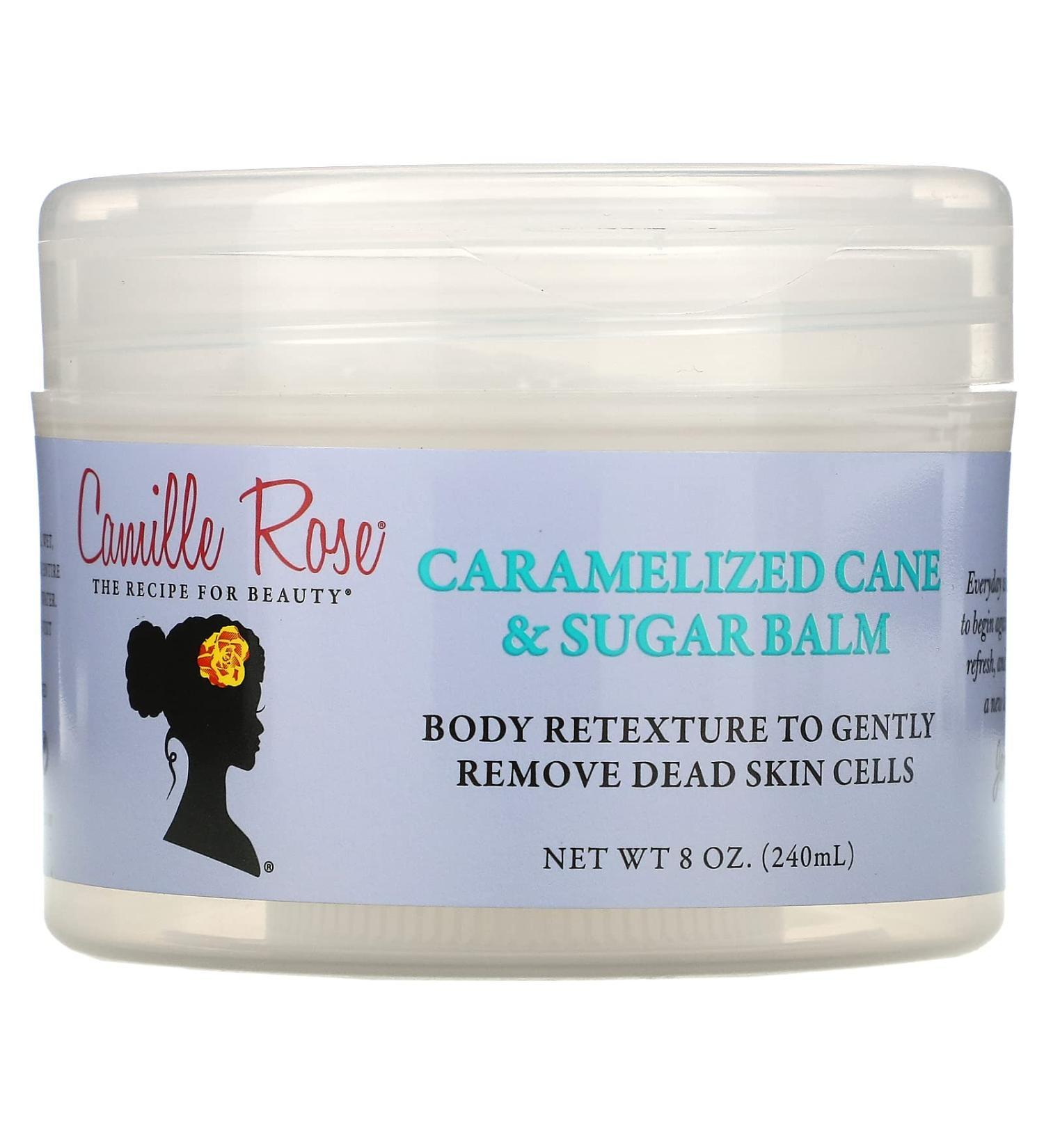Camille Rose Caramelized Cane & Sugar Balm 8oz - Nourishing Body Moisturizer - Buy Online on GoSupps.com
