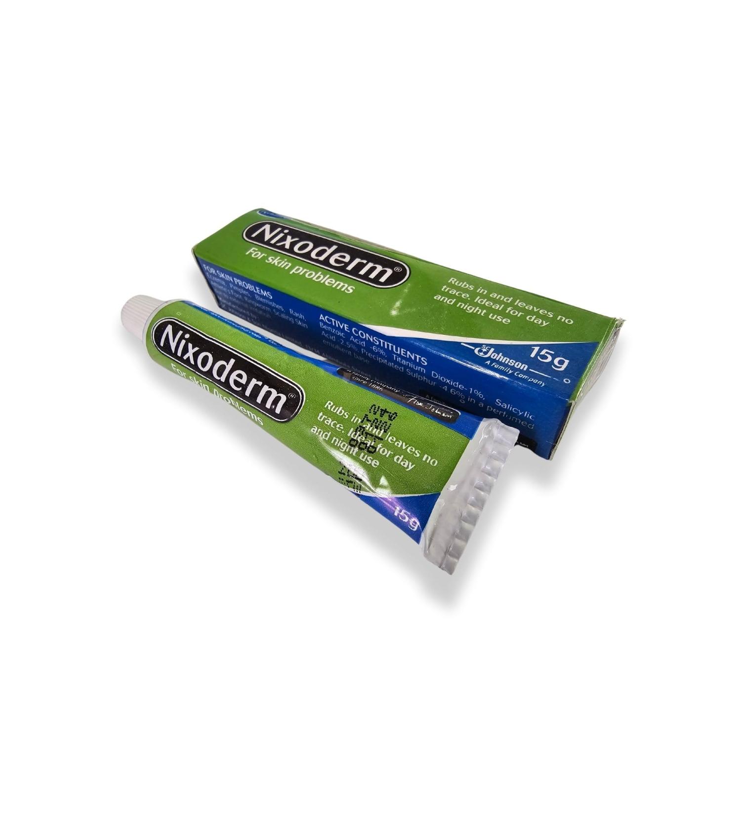 Nixoderm for Skin Problems - All-in-One Skin Solution in Tube for Clearer Healthier Skin - Buy Online on GoSupps.com