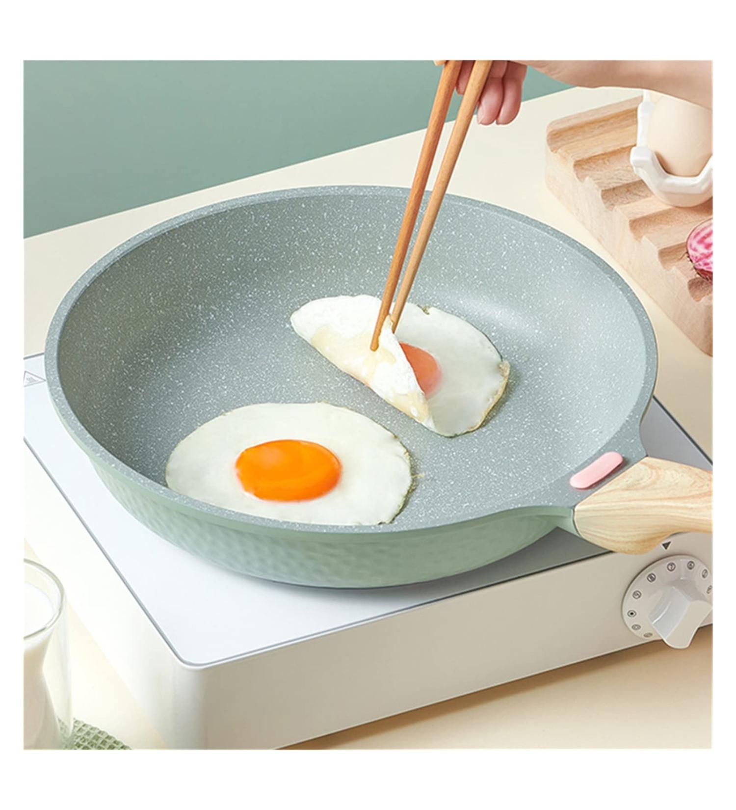 Durable Nonstick Frying Pan: Multi-Purpose Kitchen Cookware for Induction Cookers - Skillet Grill Pancake Saucepan - 28CM - Color D - Buy Online on GoSupps.com