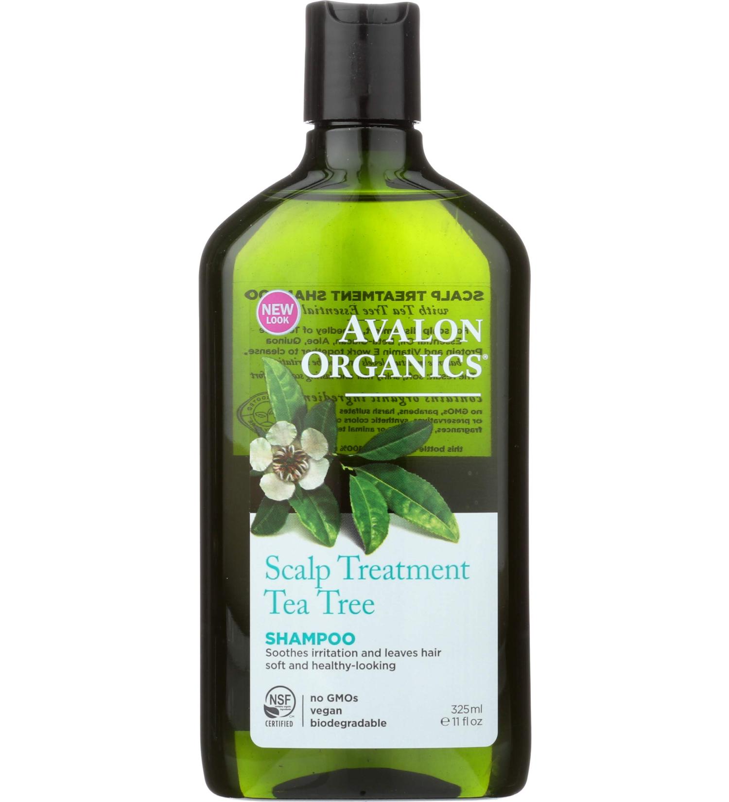 Avalon Organics Tea Tree Treatment Shampoo | Natural Hair Care | International Shipping Available - Buy Online on GoSupps.com