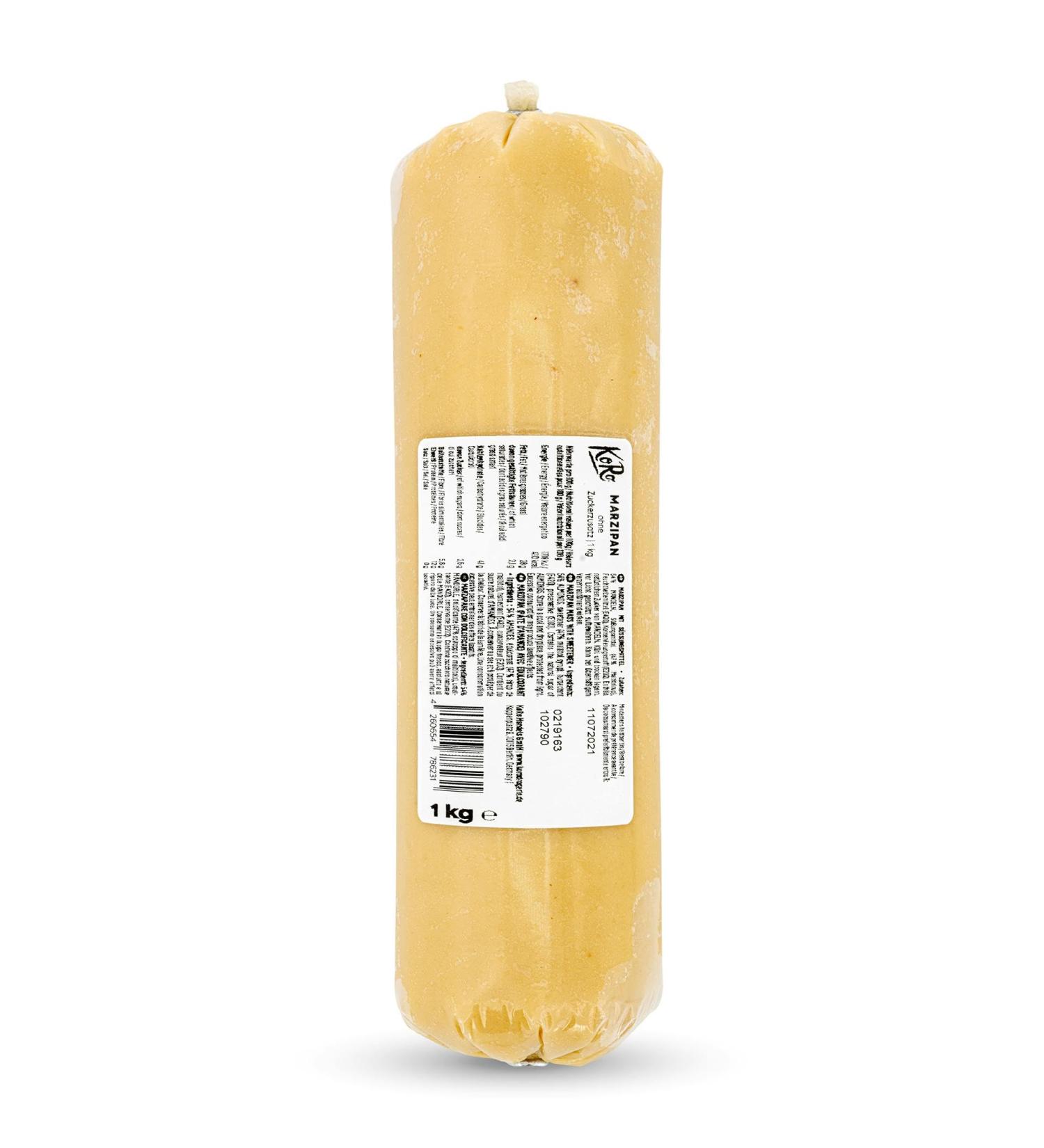 Koro Marzipan 1 kg - Sugar-Free Vegan Gluten-Free Baking Almonds - Inexpensive Advantage Pack - Buy Online on GoSupps.com