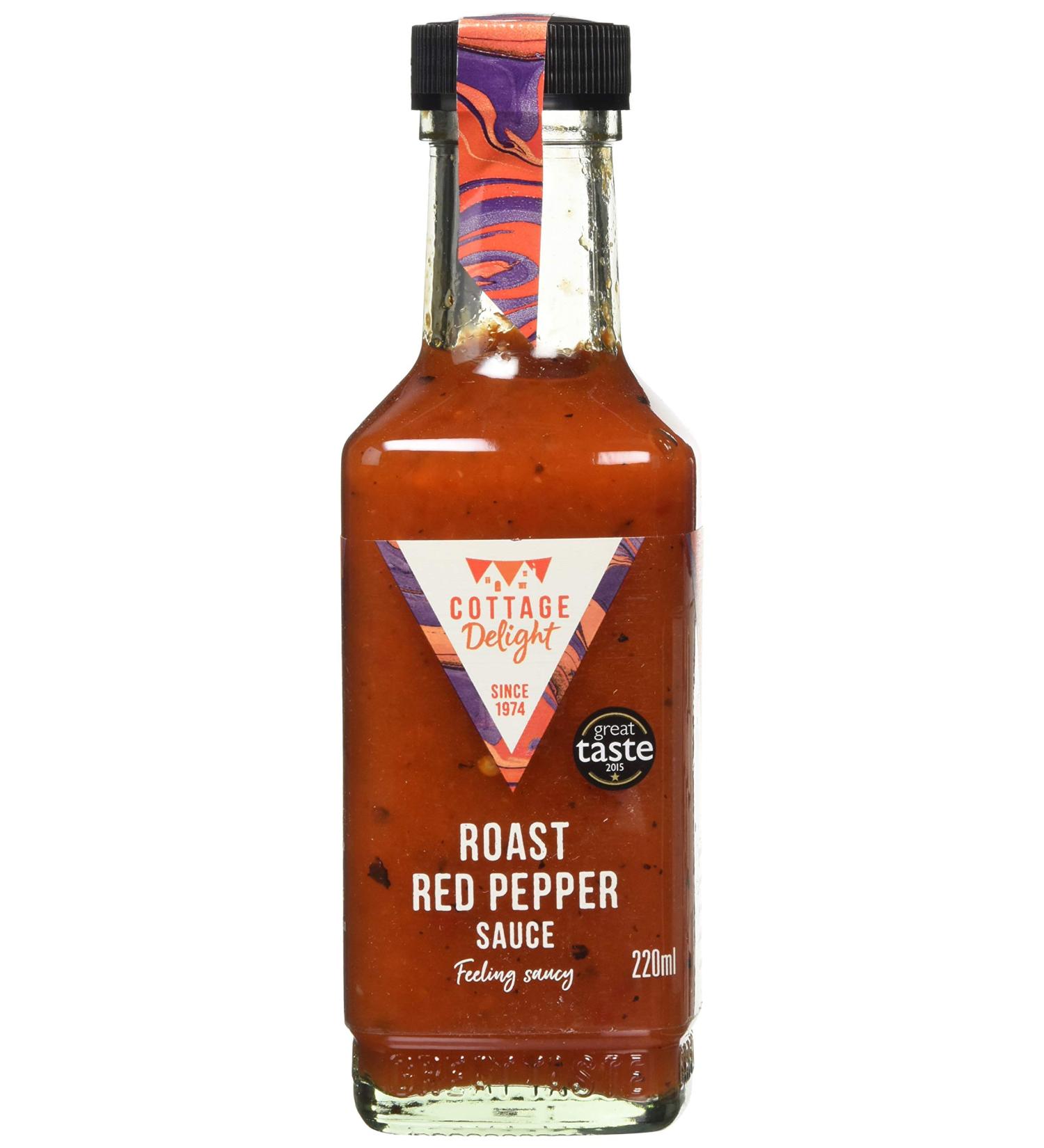 Cottage Delight Roast Red Pepper Sauce - Delicious Gourmet Condiment - Buy Online on GoSupps.com