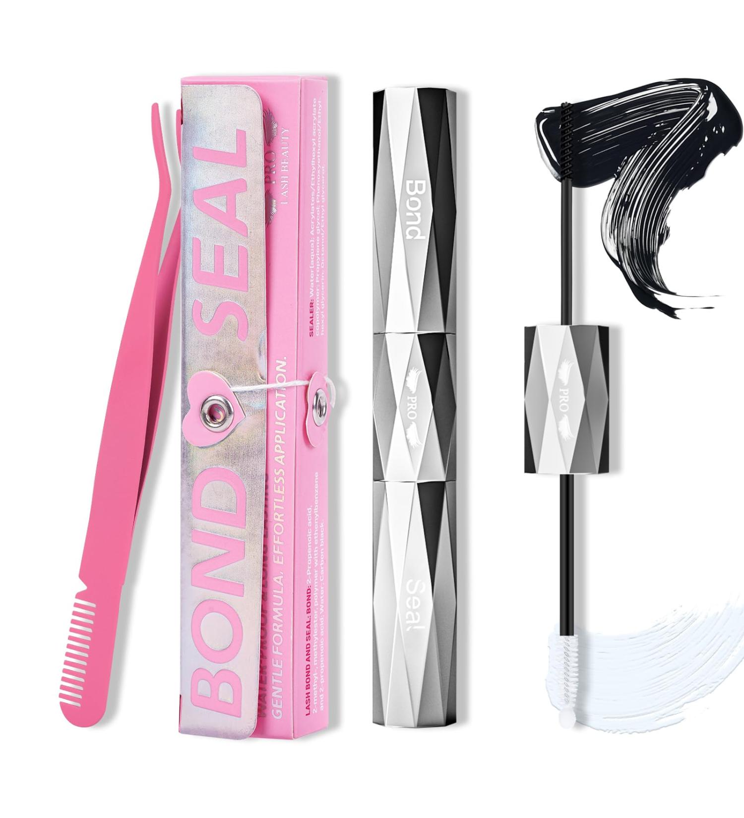 Buy Lash Bond & Seal Waterproof Glue - Super Strong Hold for Cluster Lashes | Long-lasting Aftercare Sealant - International Shipping - Buy Online on GoSupps.com