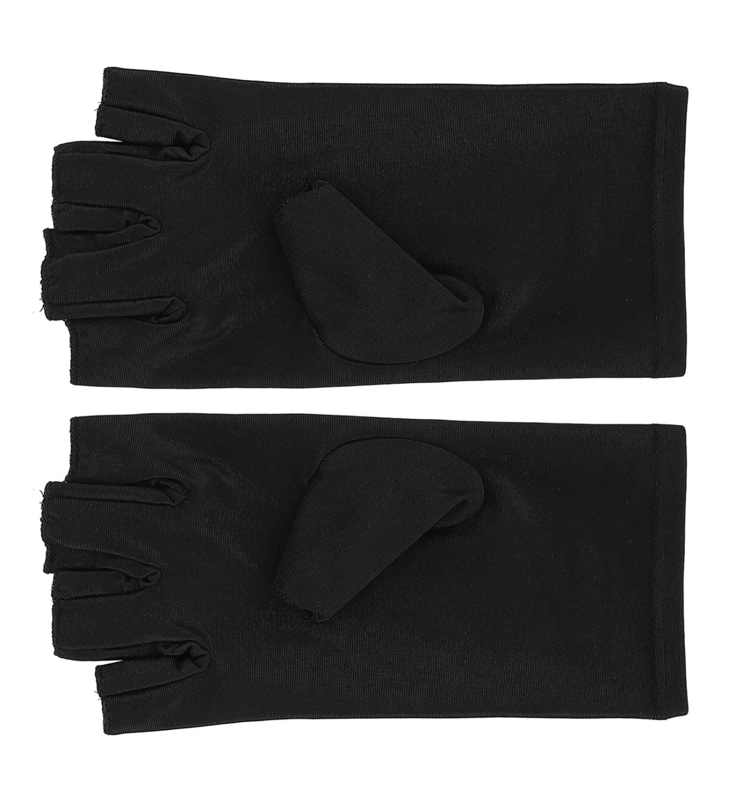 Professional Fiber Cotton Anti UV Gloves Nail Art UV Shield Gloves Manicure ToolBlack Safety The Lamps Will Have an Instantaneous Effe (Yctzexk1pz25ih8-11) - Buy Online on GoSupps.com