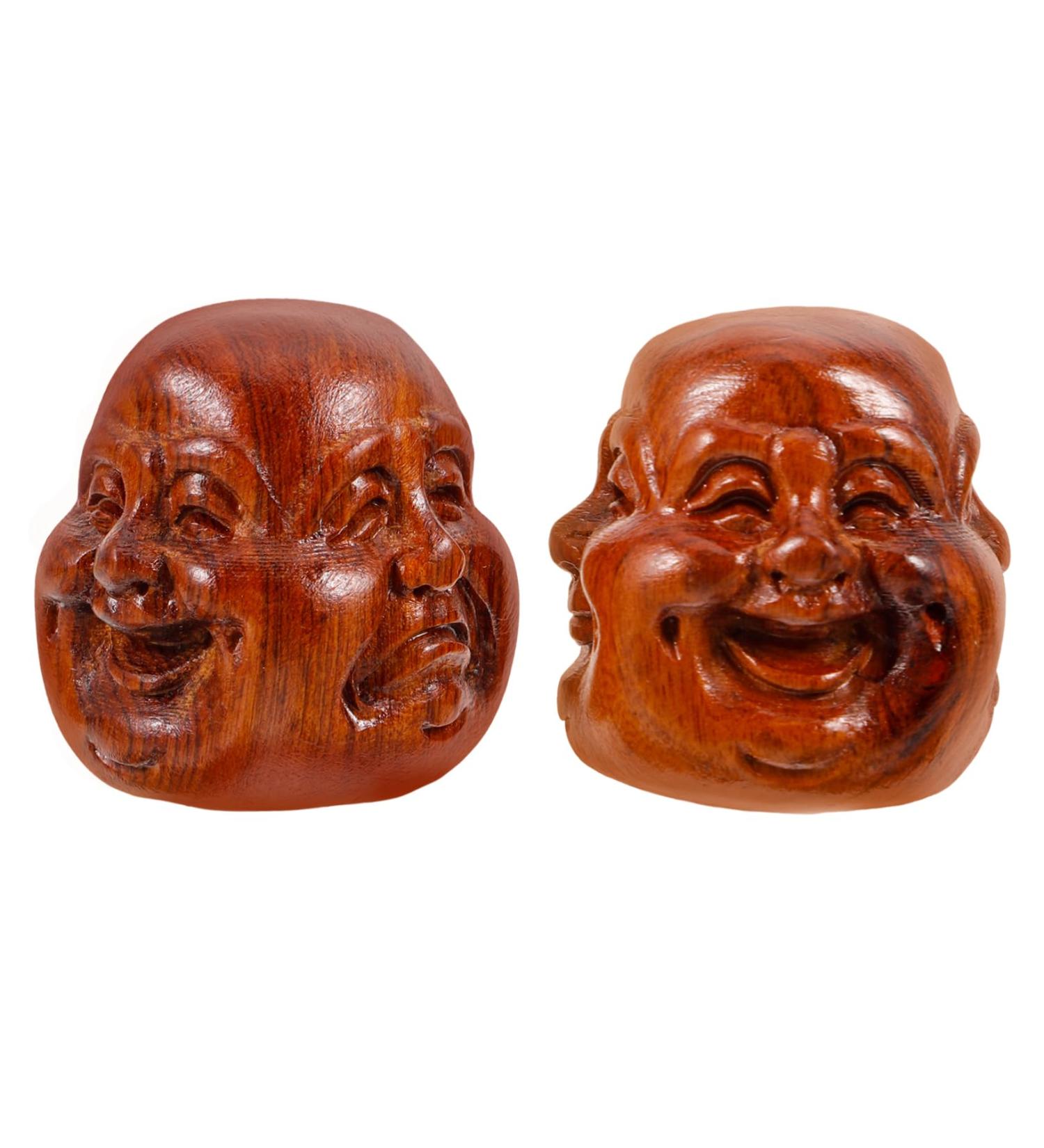 Coolhiya Solid Wood Massage Device - 2-St Handball for Wrist Strengthening & Yoga | Spiked Massage Balls for Enhanced Training - Buy Online on GoSupps.com