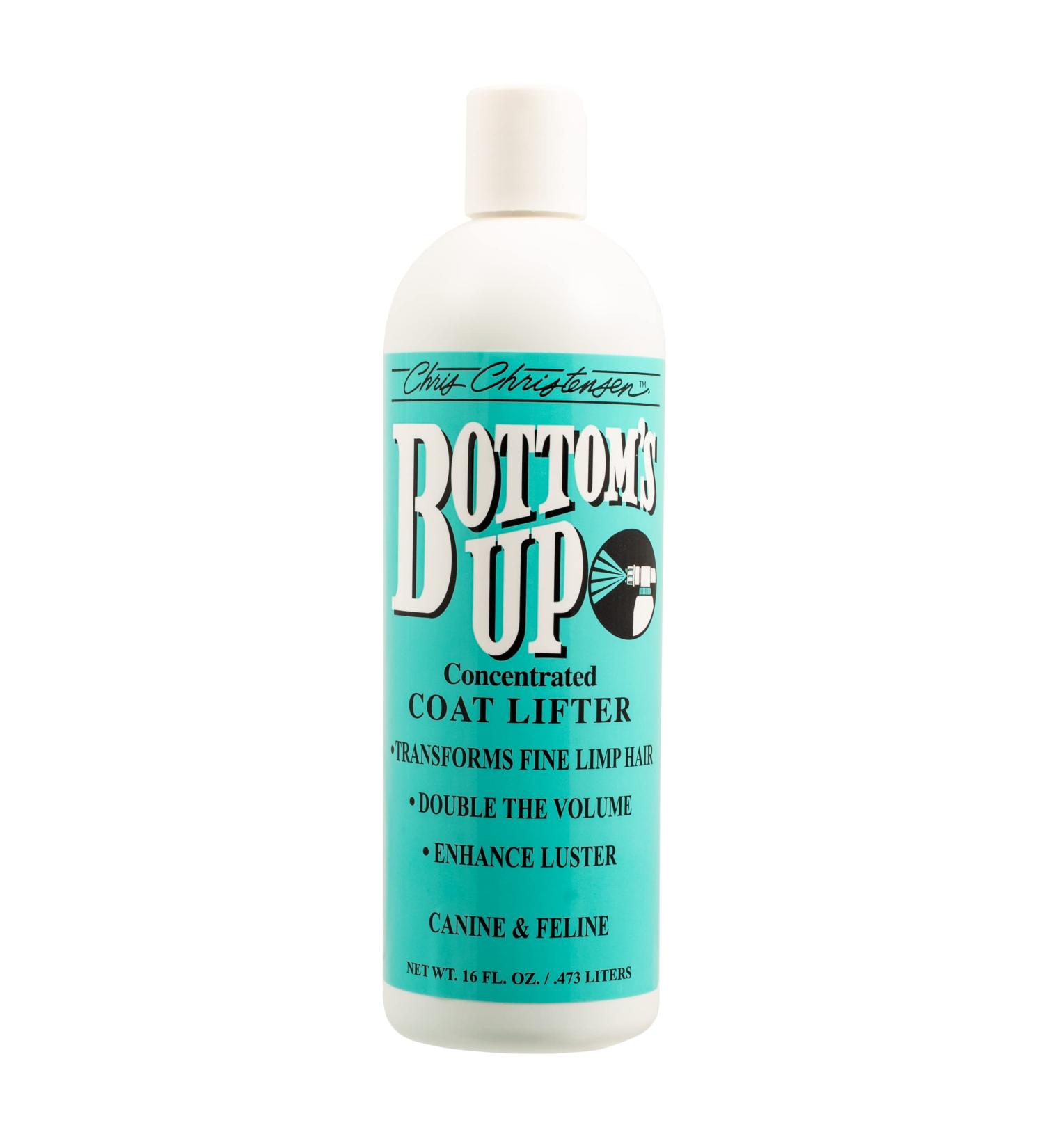 Chris Christensen Bottoms Up 16oz - Professional Dog Coat Lifter for Fine Limp Hair - Buy Online on GoSupps.com