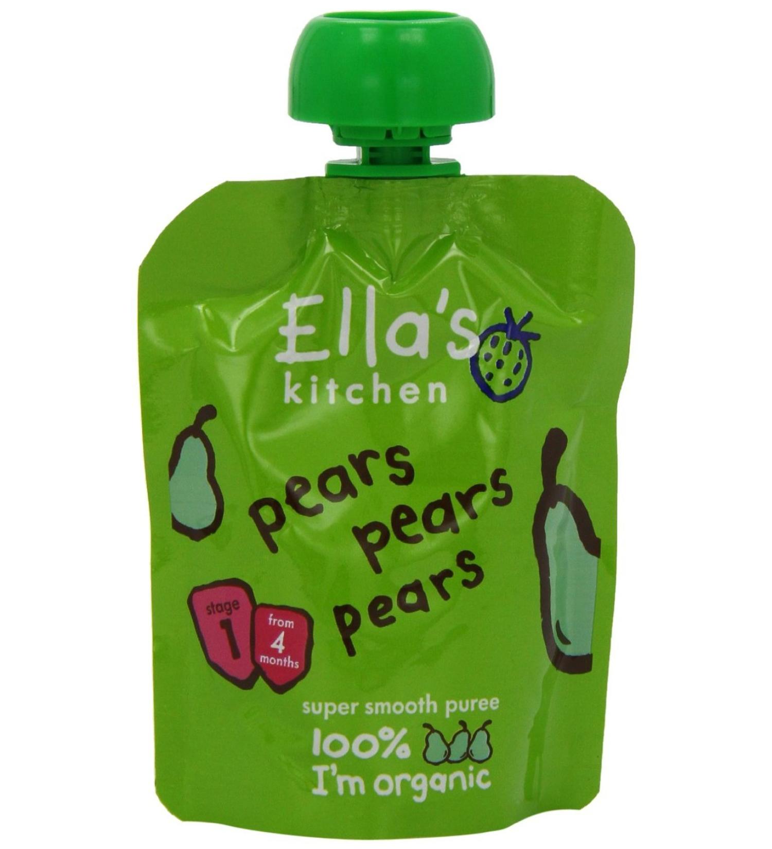 Ella's Kitchen Organic Smooth Pear Puree 70g - Baby Food - Buy Online on GoSupps.com