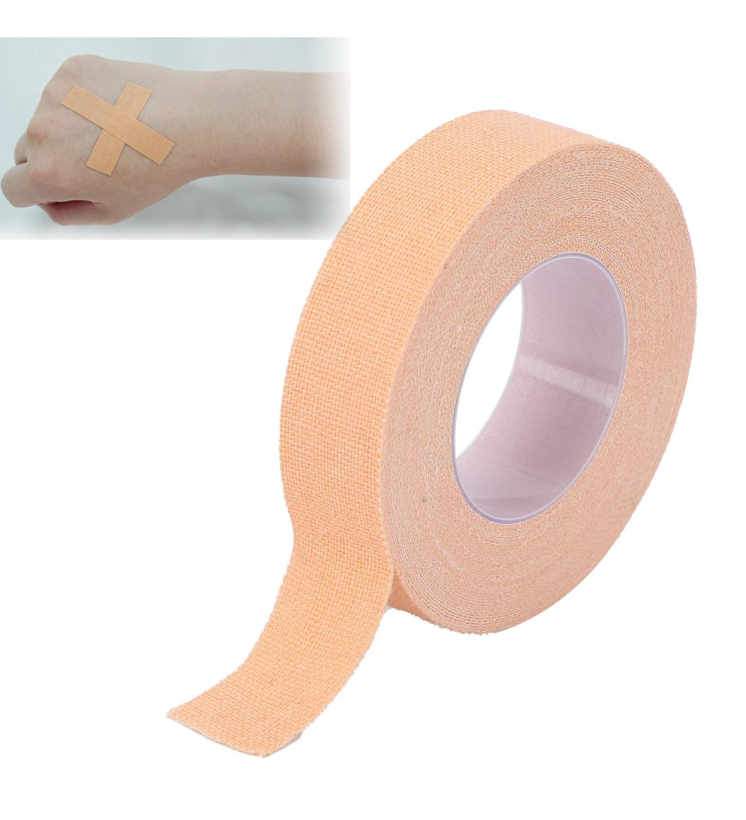 Self-Adhesive Surgical Tape - Skin Color Breathable Bandage for Wound Care & Sports (1.25cm x 5m) - International Shipping Available - Buy Online on GoSupps.com