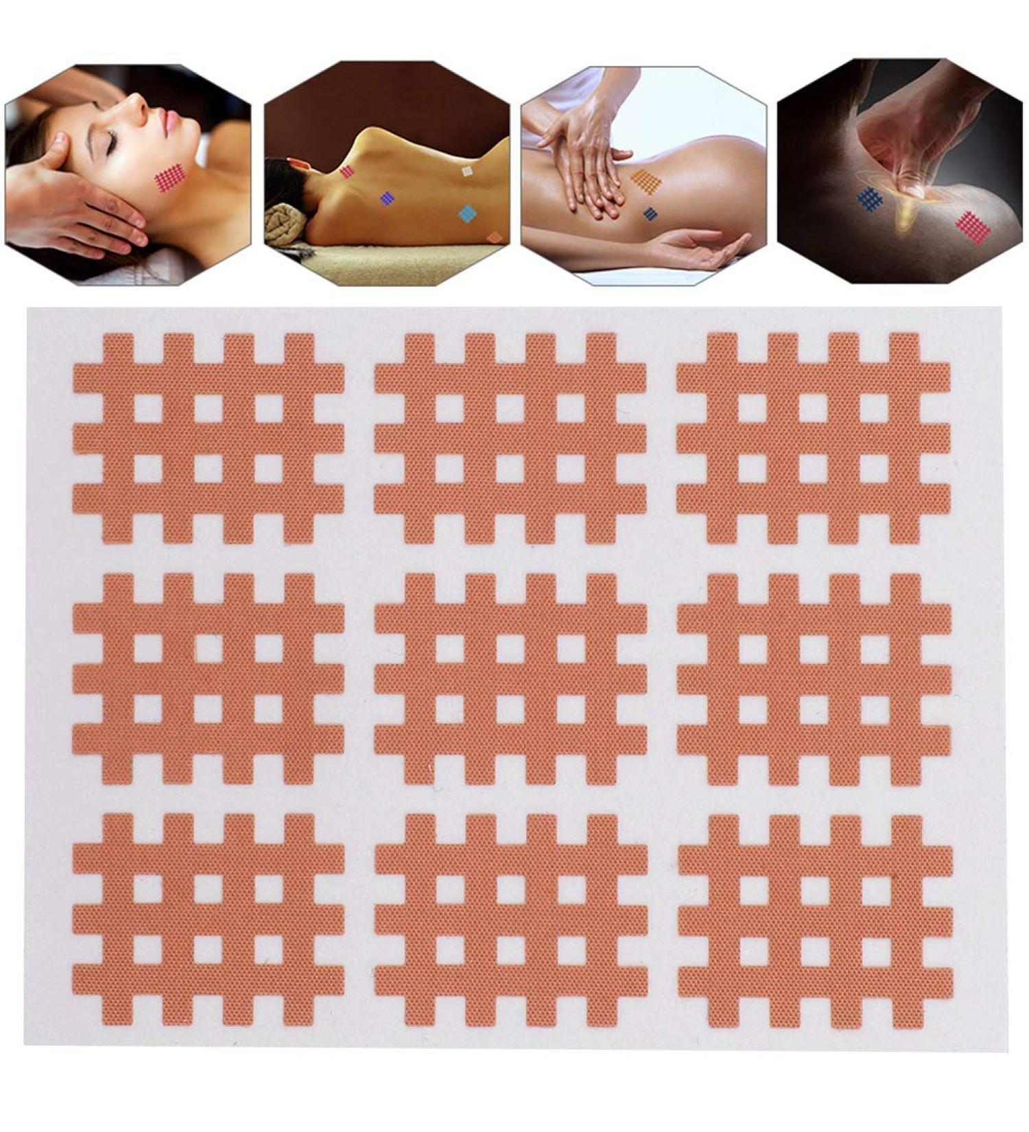10 PCS Elastic Spiral Cross Kinesiology Tape Physical Therapy Cross Tape Athletic Sports Lifting Tape for Back Knee Shoulder Ankle Wrist Foot Elbow Arm(10 PCS-Skin Color) - Buy Online on GoSupps.com