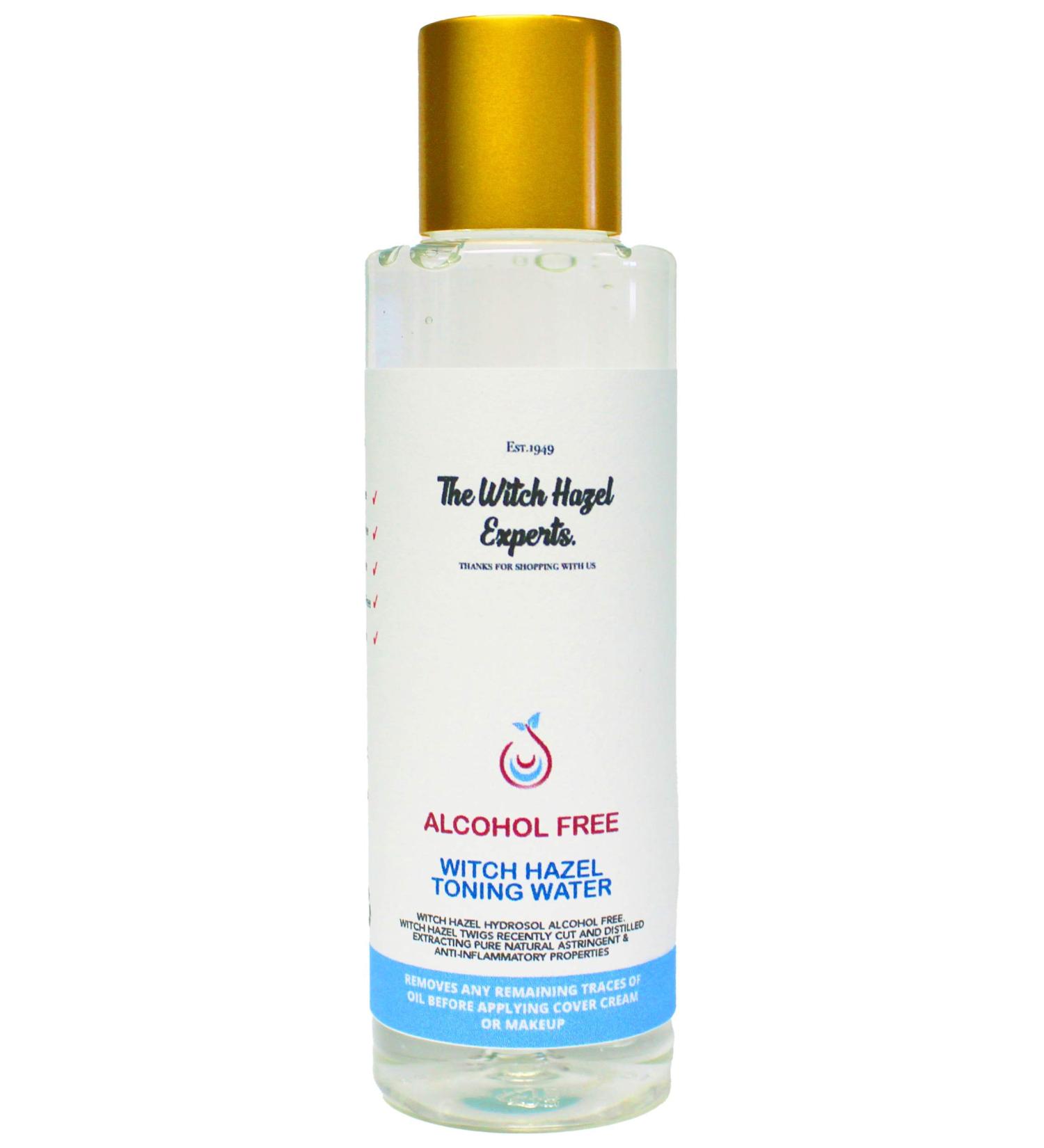 The Witch Hazel Experts | Alcohol Free Witch Hazel Toner | Distilled Witch Hazel Water 150ml | for Acne Anti-Ageing & Cleanse Clogged Pores - Buy Online on GoSupps.com