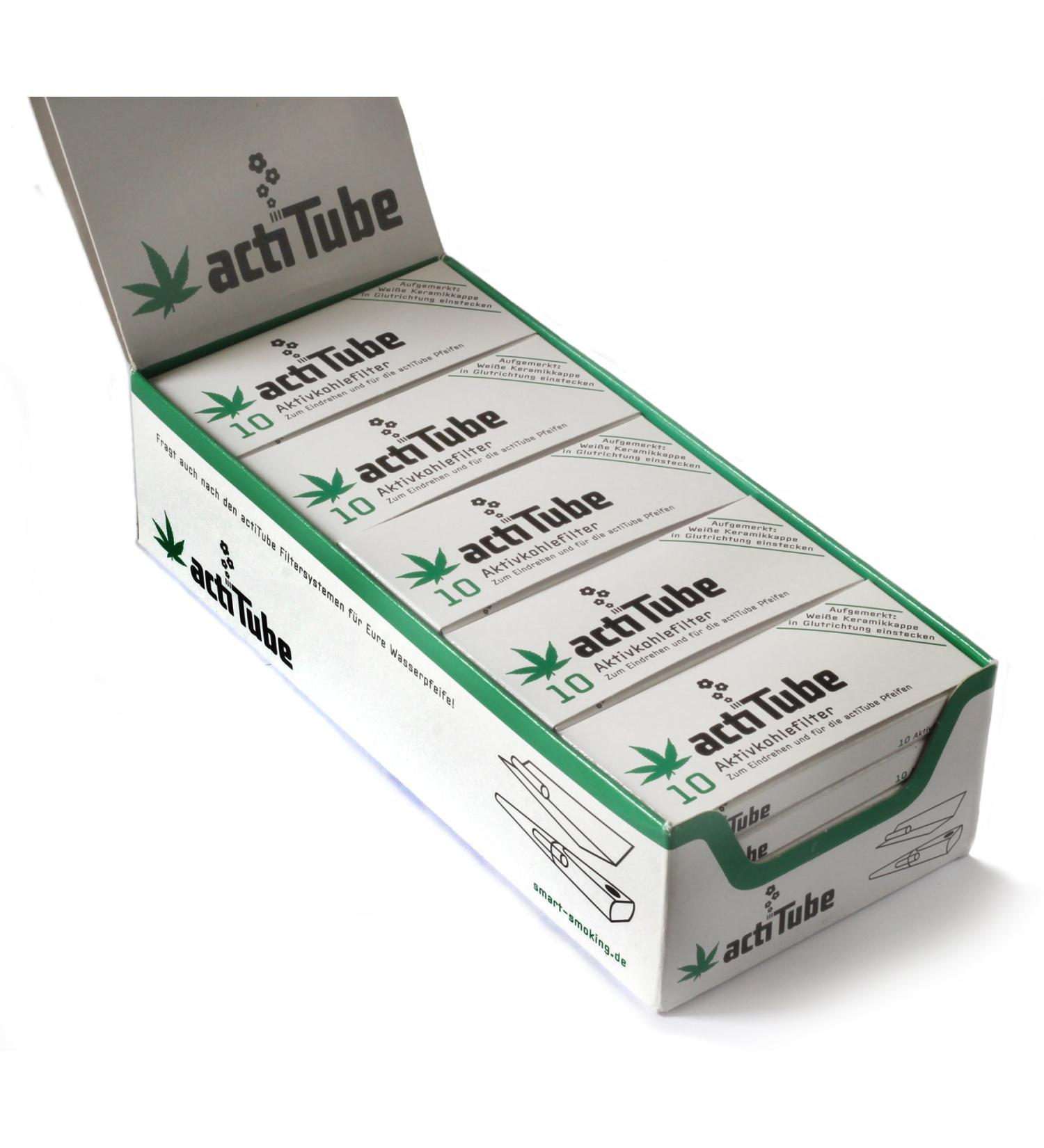 Tune Activated Charcoal Filters Pack of 250 (1 Box 25 x 10)