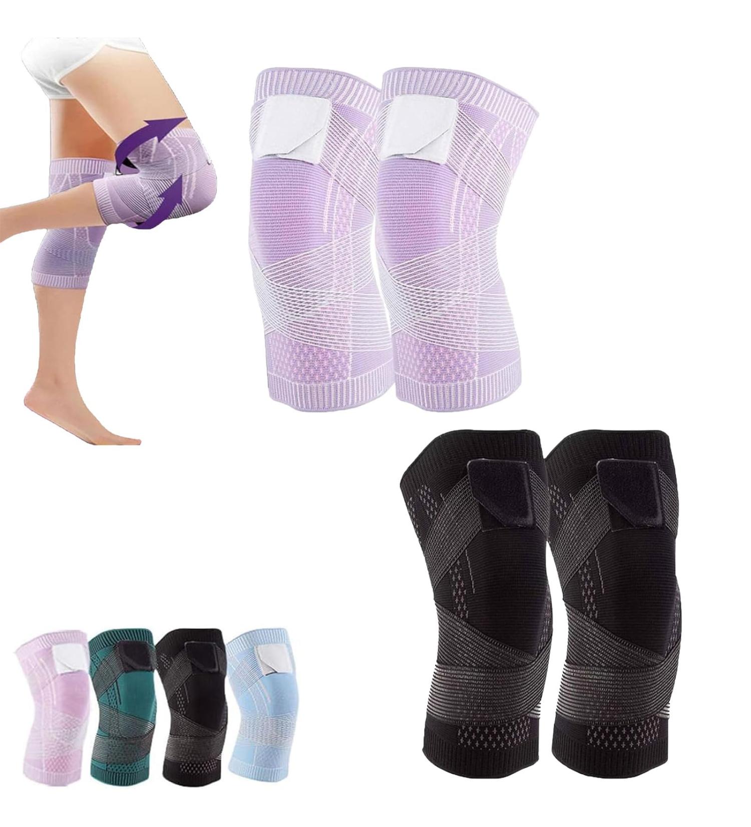 Buy Beyond Draw Knee Compression Sleeve - Best Knee Brace for Men & Women (Pink+Black 3XL) - International Shipping Available - Buy Online on GoSupps.com