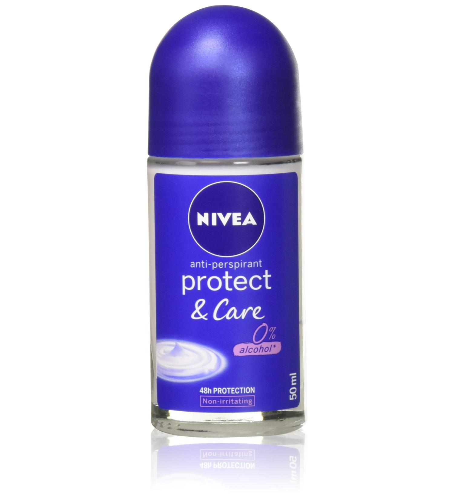 Nivea Protect & Care Roll On (Pack Of 4) 50Ml