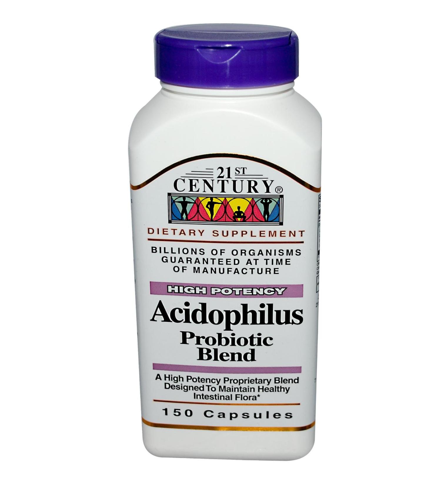 21st Century Acidophilus Probiotic Blend 150 Capsules