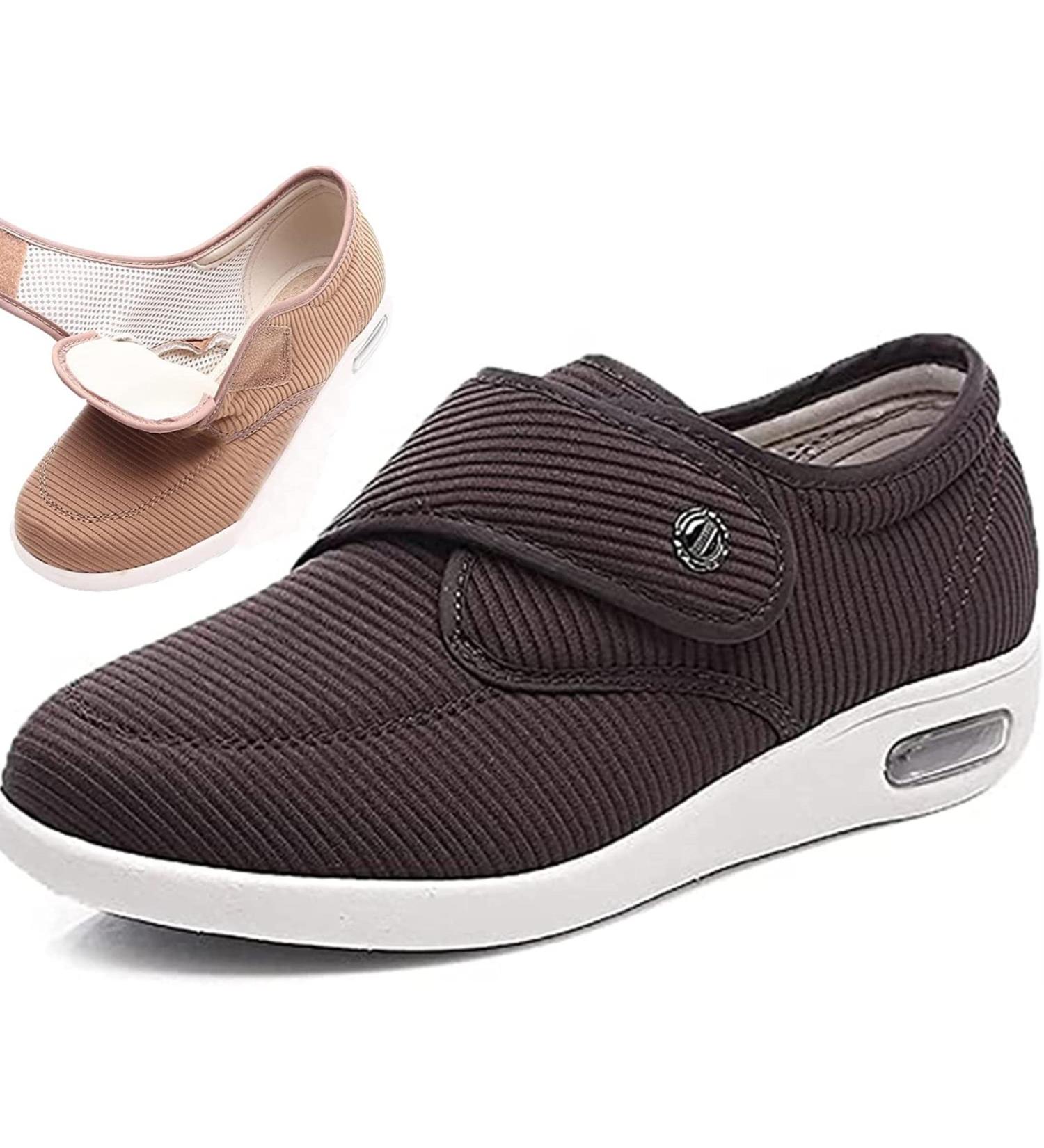DITESABE Women's Edema Diabetic Shoes - Lightweight Breathable Walking Sneakers - Buy Online on GoSupps.com