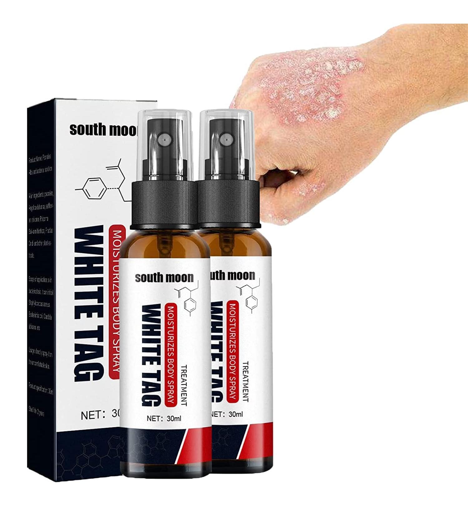 ZOOICY Dermax Psoriasis Treatment Spray - Stop Burning & Itching, Soothe Skin (2-Pack) - Buy Online on GoSupps.com