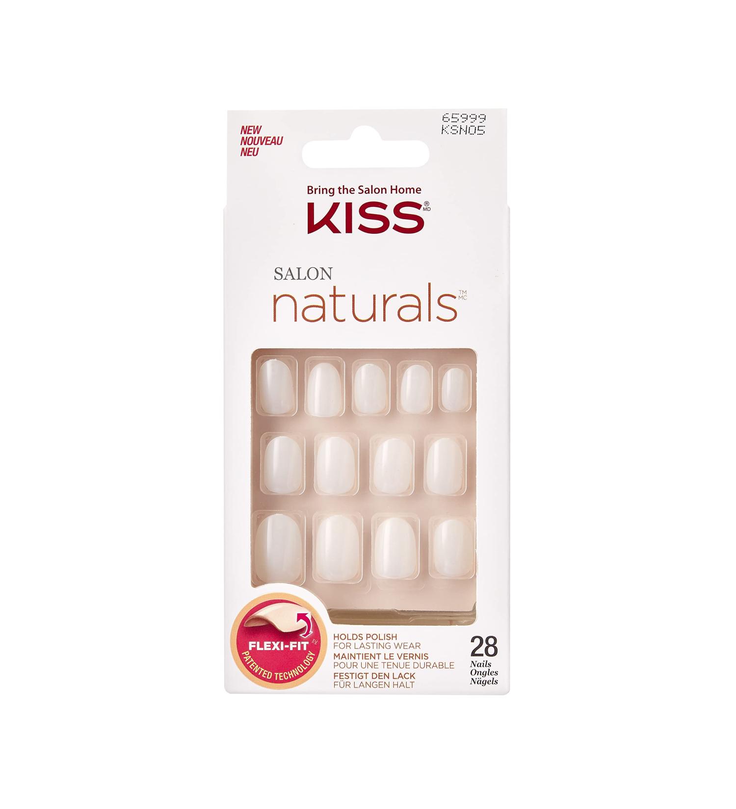 Kiss Salon Natural Nail - Stir It Up | Shop Premium Quality False Nails for a Flawless Manicure Worldwide - Buy Online on GoSupps.com